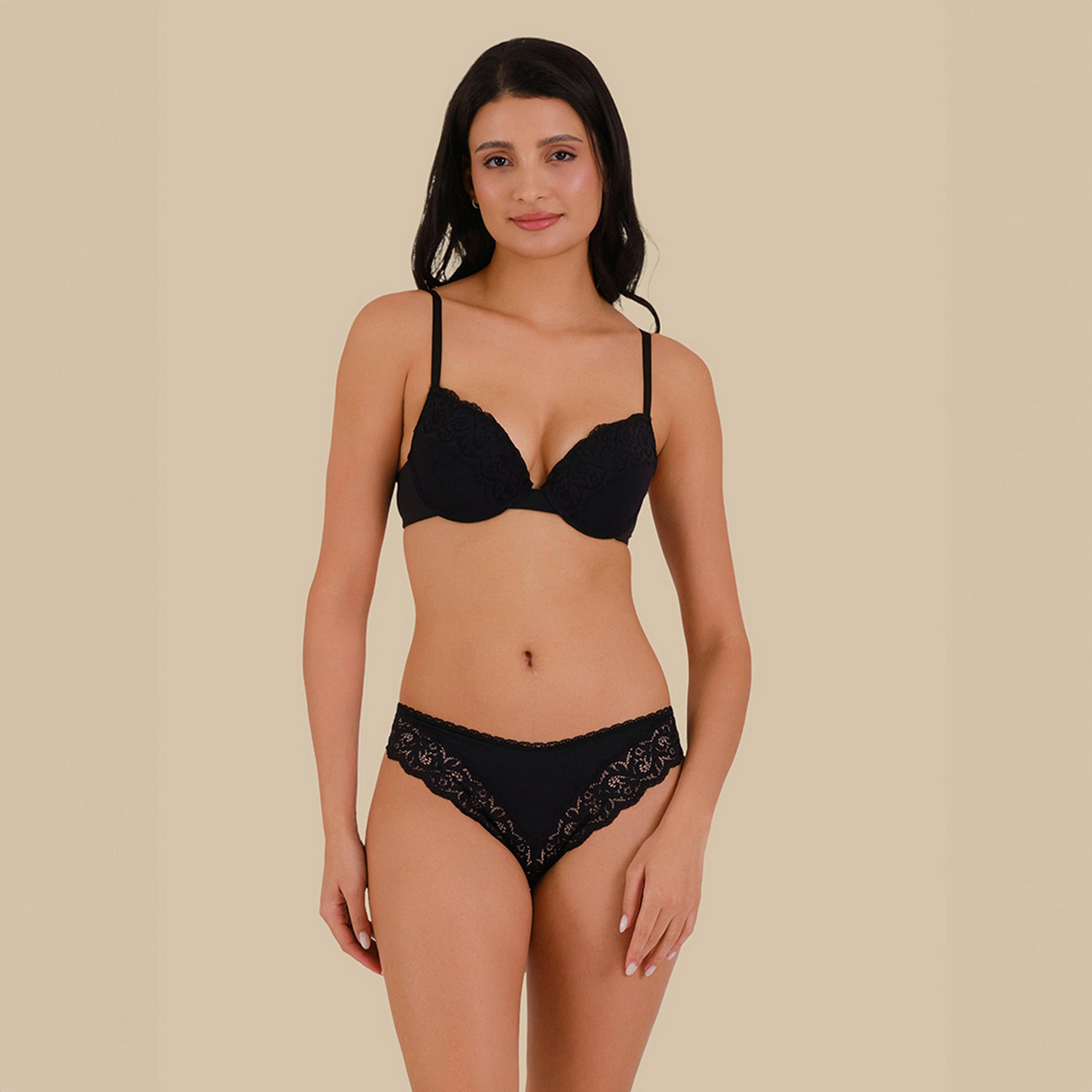 Isla & Evie Lace Medium Coverage Women's Cheeky Panties-women-clothing-lingerie-panties-image-6