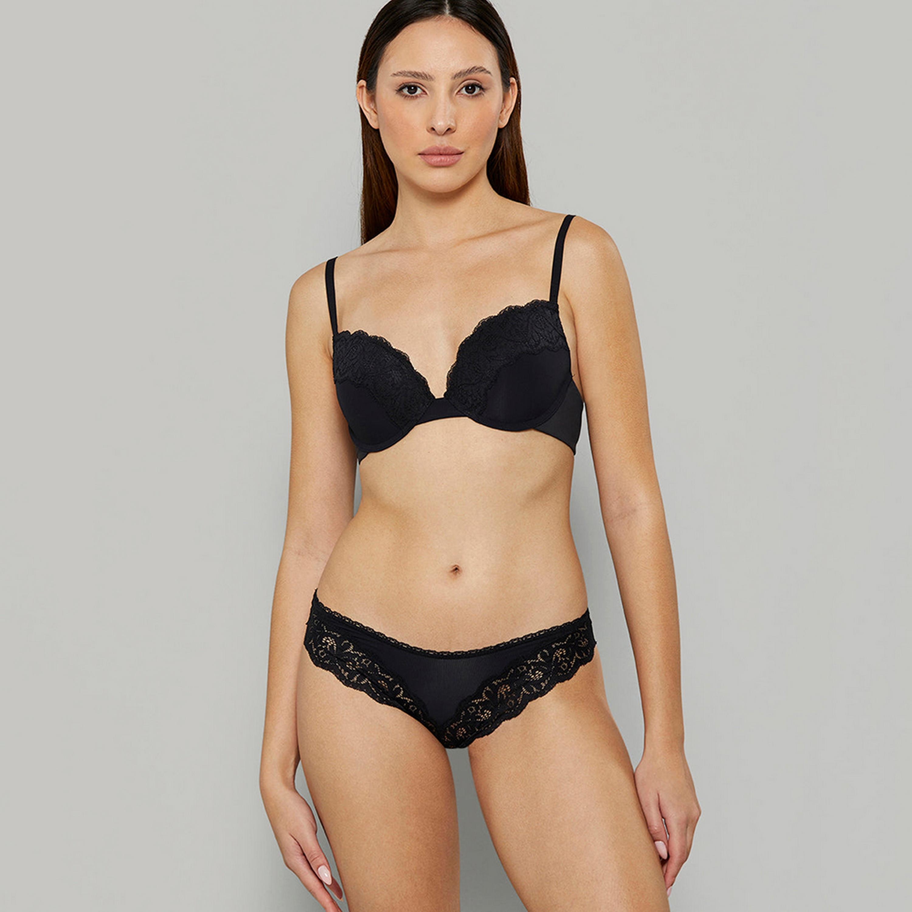 حمالة صدر نسائية بوش أب بأسلاك وداعمة متوسطة ومبطنة عصرية من إيزلا آند إيفي-women-clothing-lingerie-bras-image-7