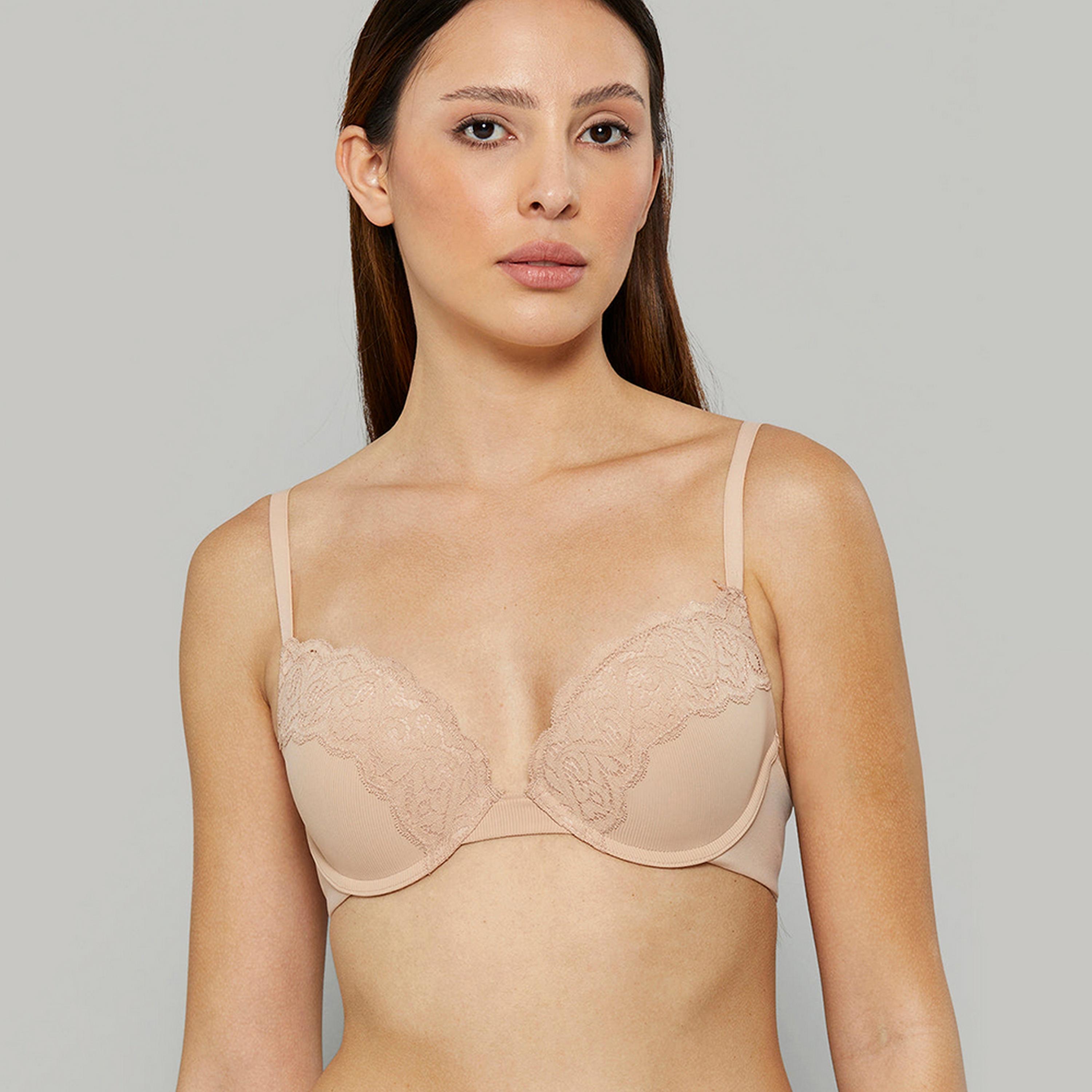 حمالة صدر نسائية بوش أب بأسلاك وداعمة متوسطة ومبطنة عصرية من إيزلا آند إيفي-women-clothing-lingerie-bras-image-22