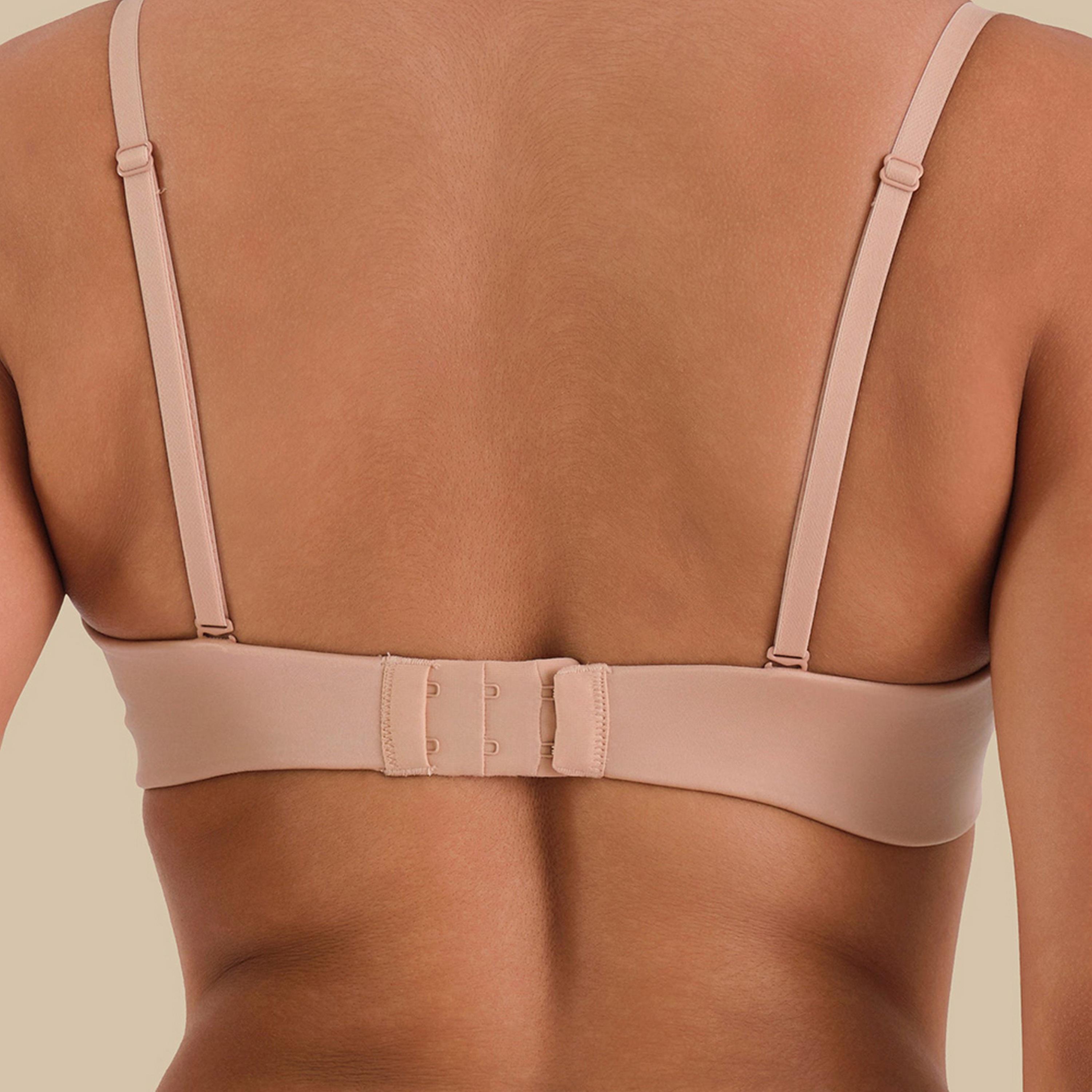 حمالة صدر نسائية بوش أب بأسلاك وداعمة متوسطة ومبطنة، بيج من إيزلا آند إيفي-women-clothing-lingerie-bras-image-5