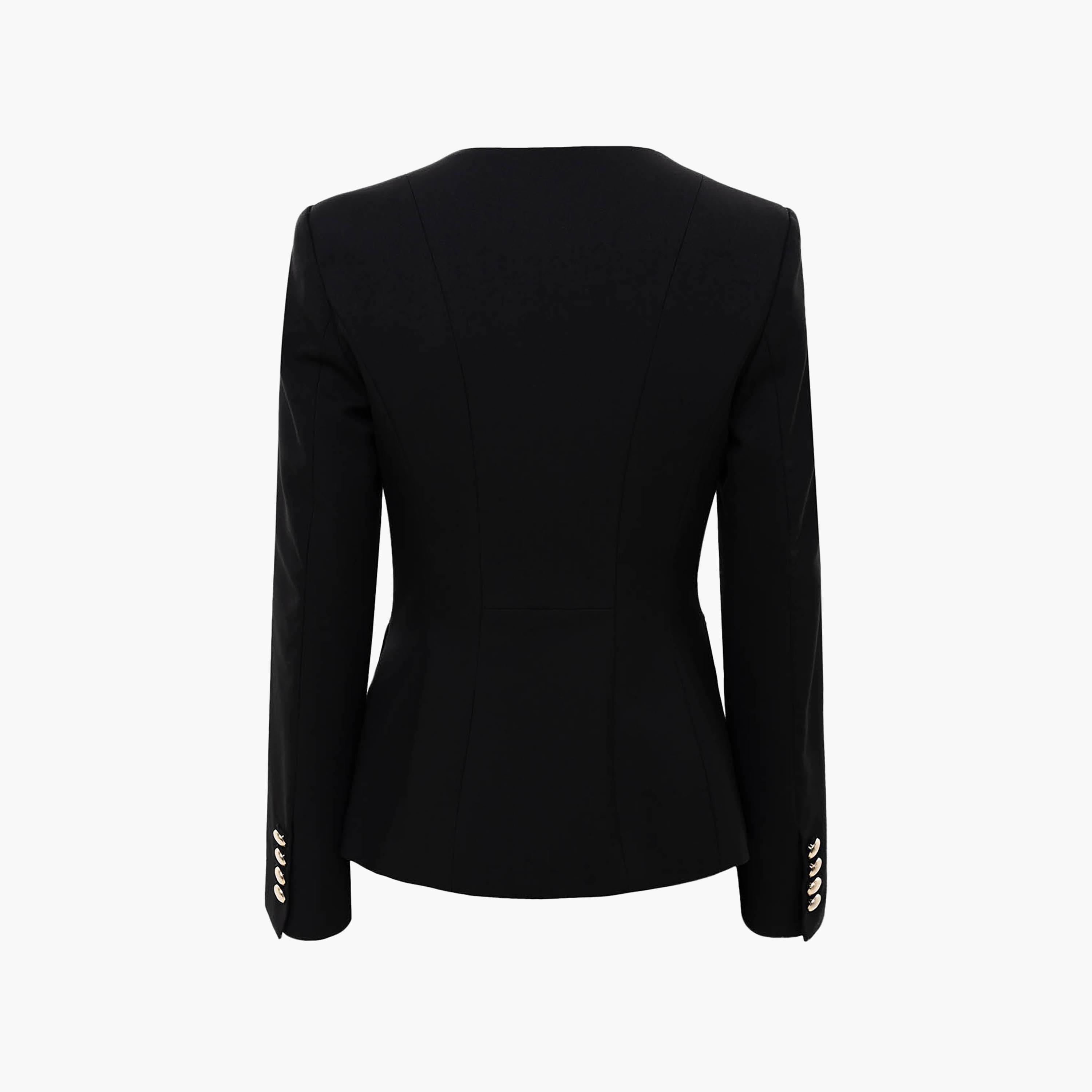 بلازر نسائي باللون الأسود من ليتشي-women-clothing-coatsandjackets-blazers-image-6