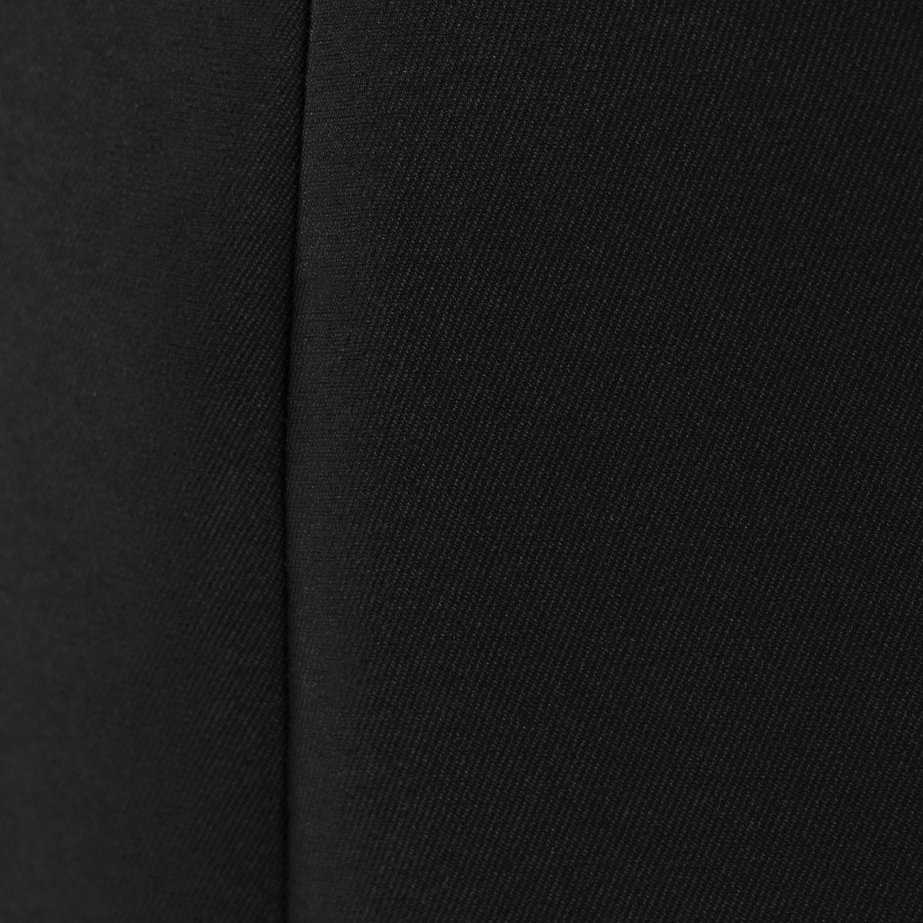 بلازر نسائي بياقة عالية باللون الأسود من ليتشي-women-clothing-coatsandjackets-blazers-image-6