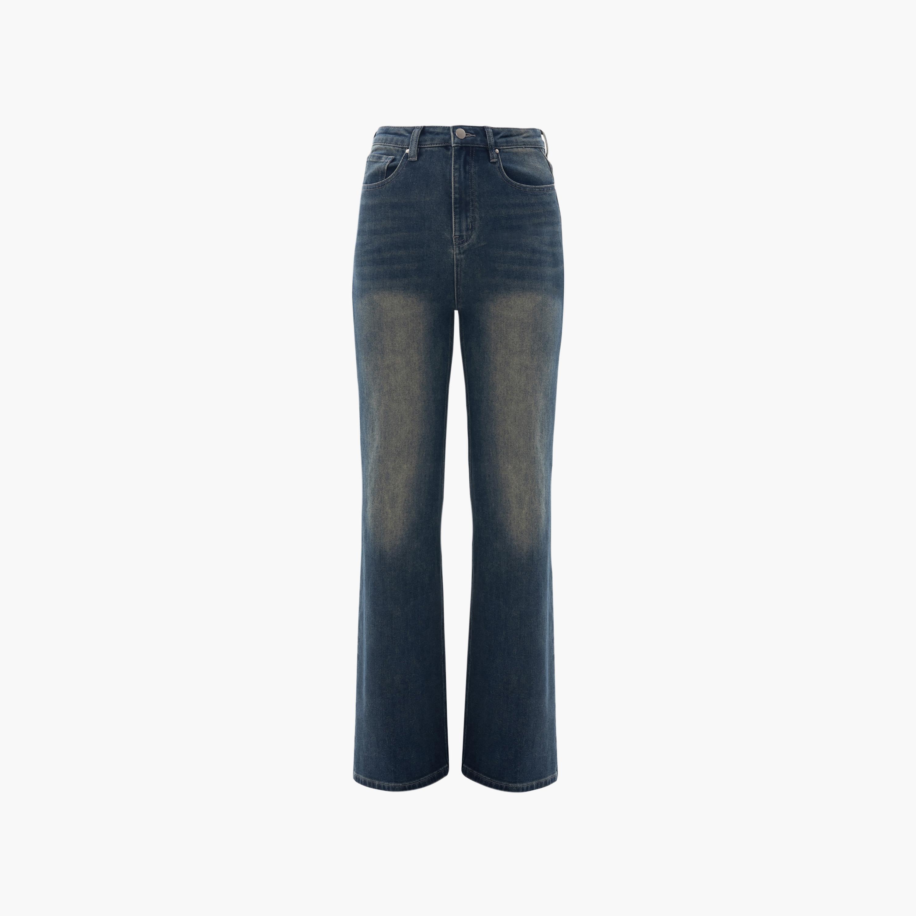 بنطلون جينز أزرق للنساء من ليتشي-women-clothing-bottoms-jeans-image-5