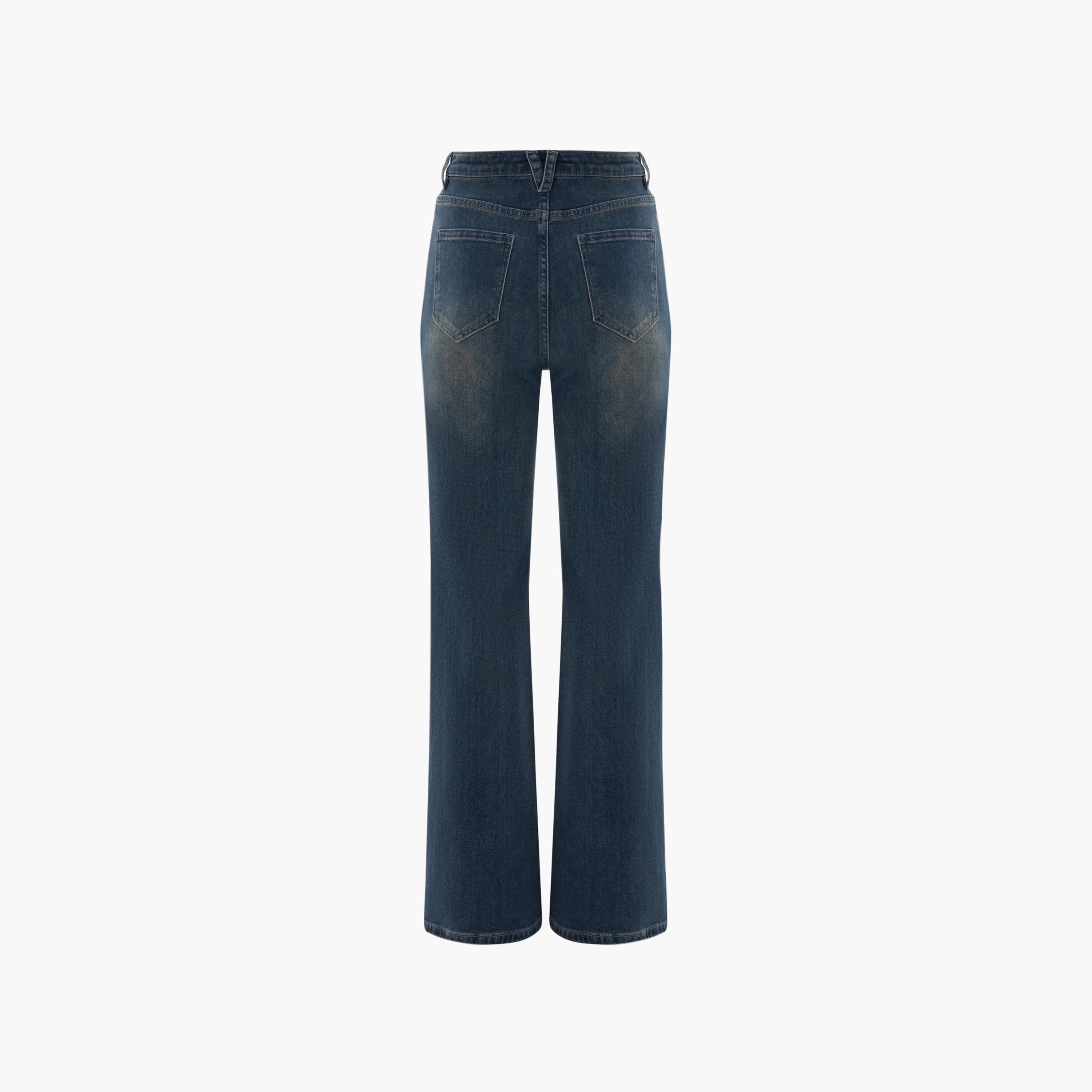 بنطلون جينز أزرق للنساء من ليتشي-women-clothing-bottoms-jeans-image-6