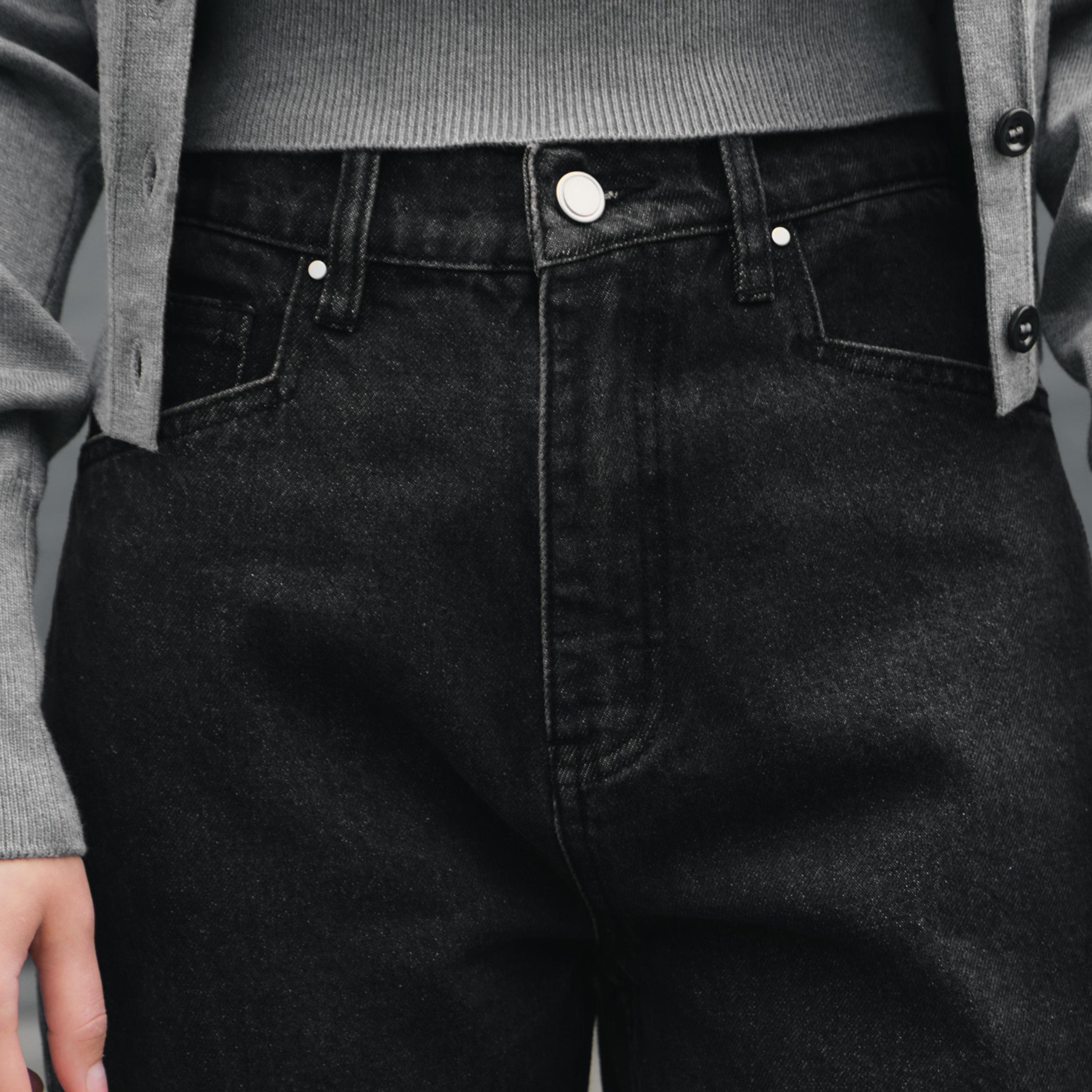 بنطلون جينز تشاركول للنساء من ليتشي-women-clothing-bottoms-jeans-image-4