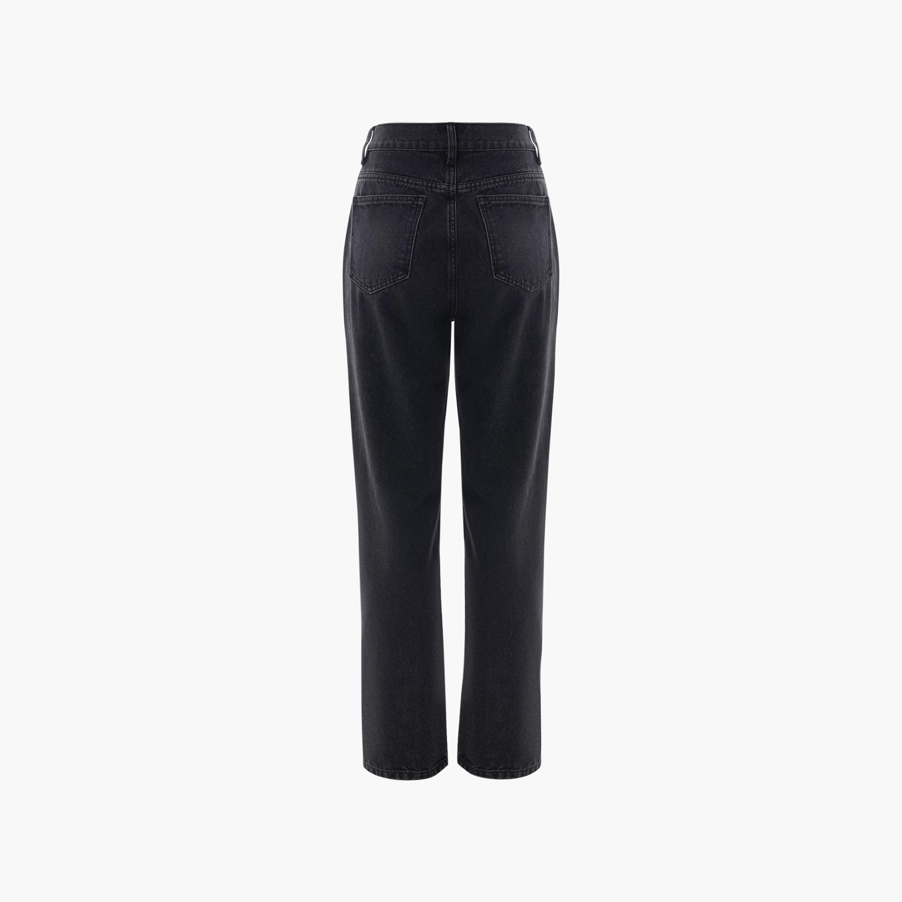 بنطلون جينز تشاركول للنساء من ليتشي-women-clothing-bottoms-jeans-image-6