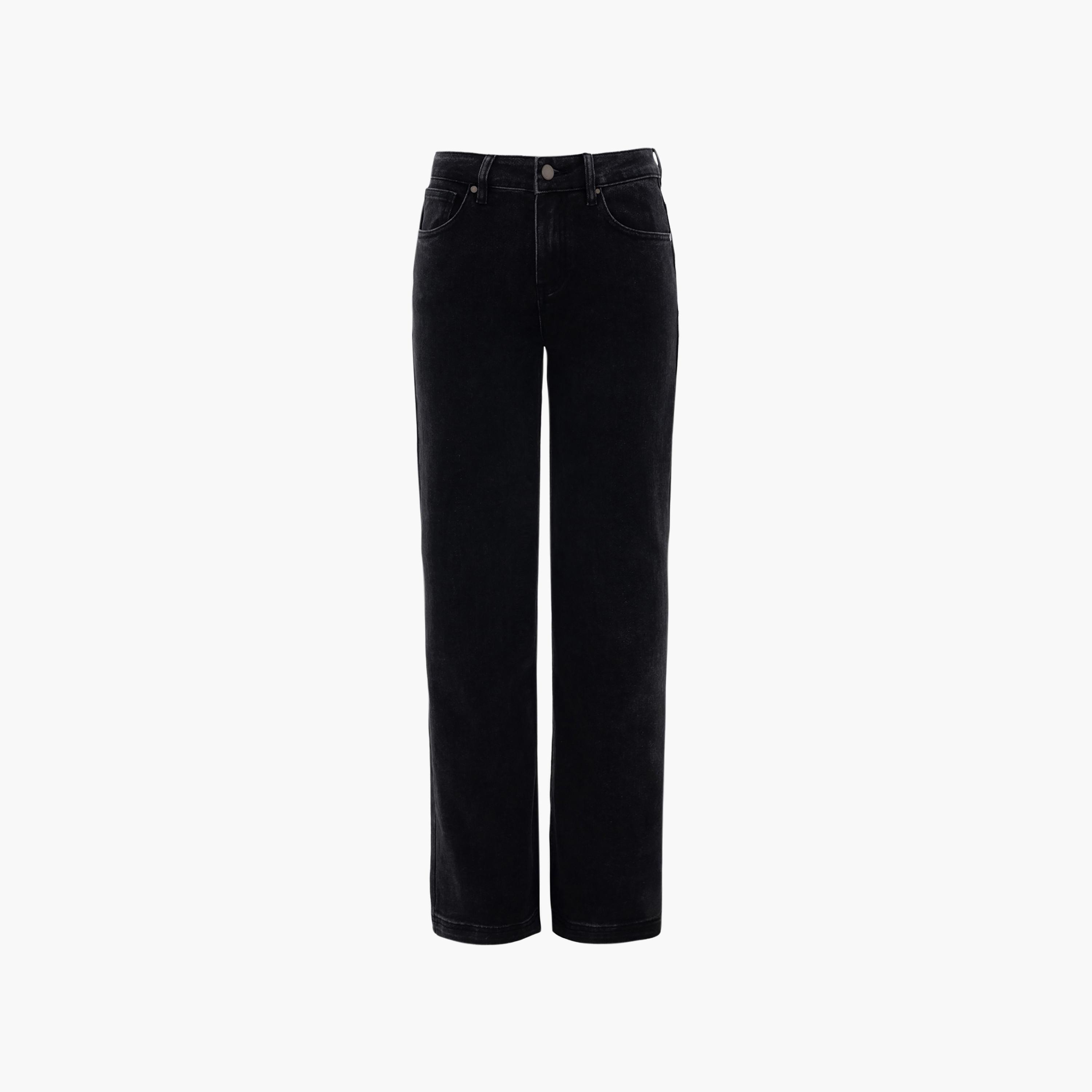 بنطلون جينز أسود للنساء من ليتشي-women-clothing-bottoms-jeans-image-5