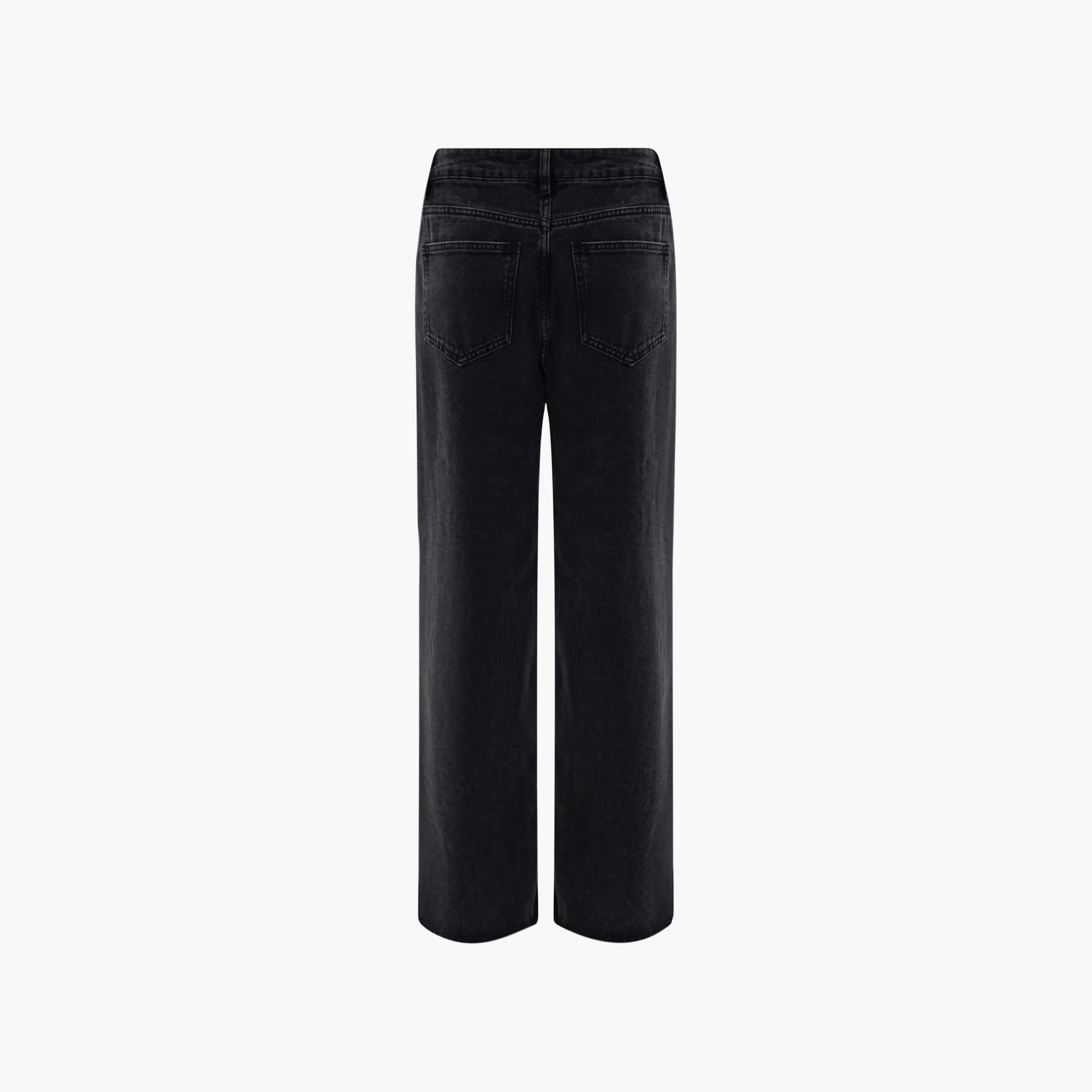 بنطلون جينز أسود للنساء من ليتشي-women-clothing-bottoms-jeans-image-6