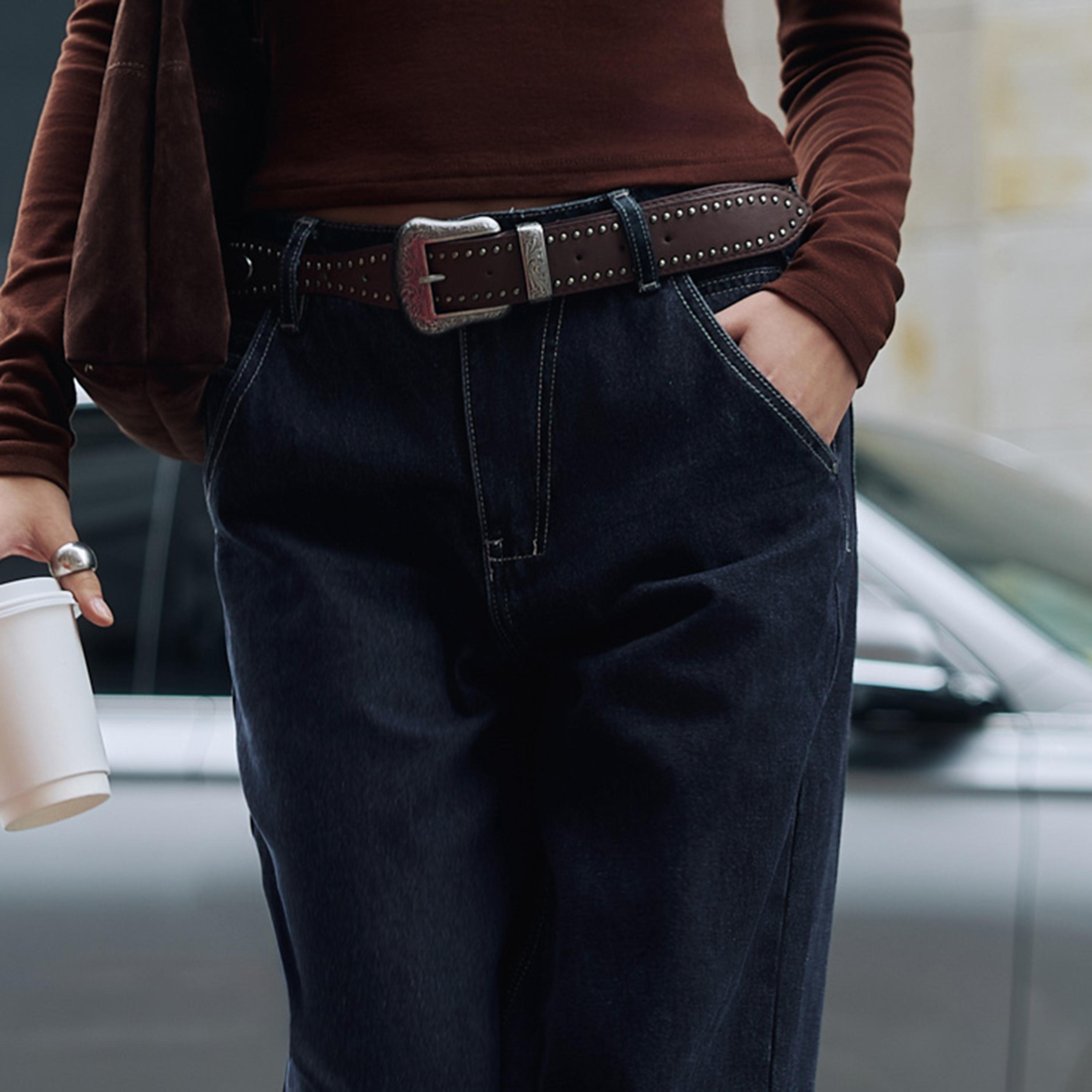 بنطلون جينز أزرق للنساء من ليتشي-women-clothing-bottoms-jeans-image-3