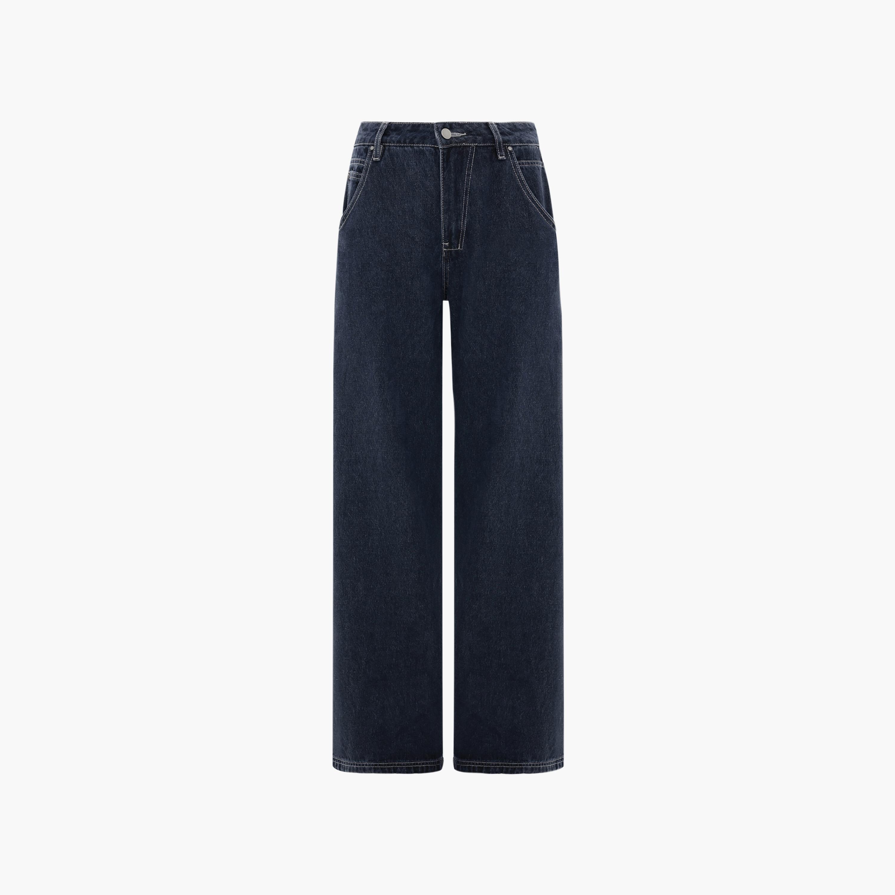 بنطلون جينز أزرق للنساء من ليتشي-women-clothing-bottoms-jeans-image-4