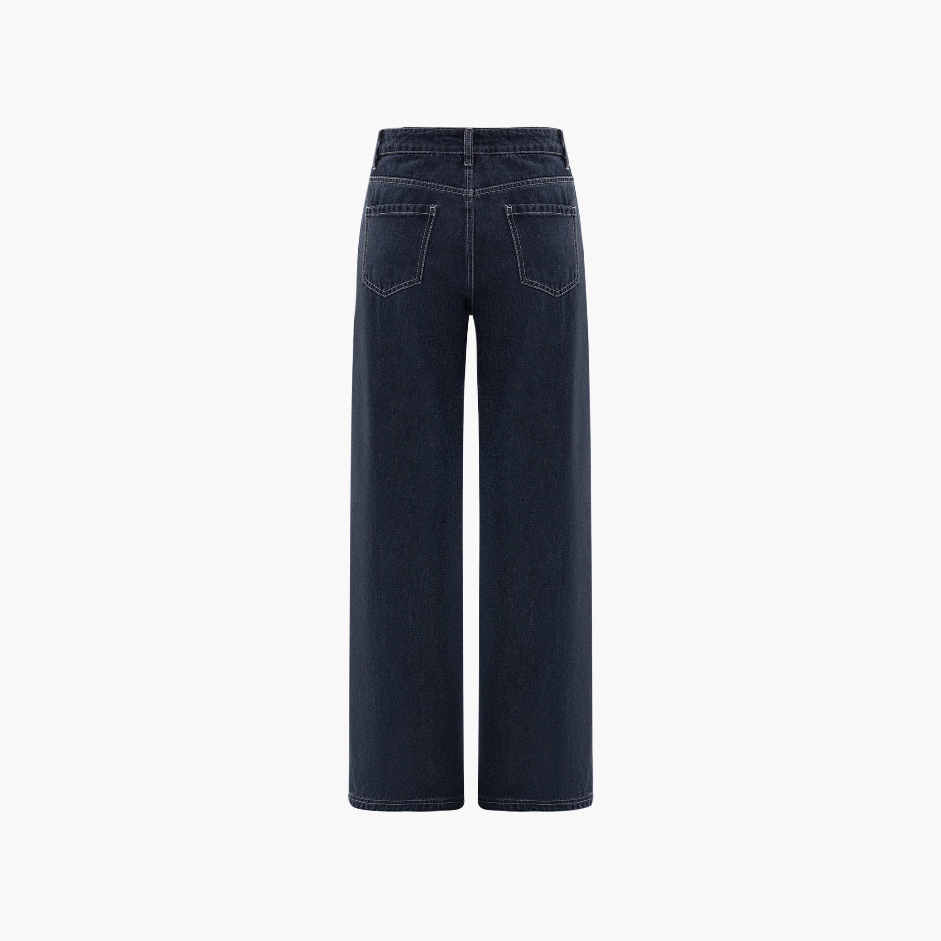 بنطلون جينز أزرق للنساء من ليتشي-women-clothing-bottoms-jeans-image-5