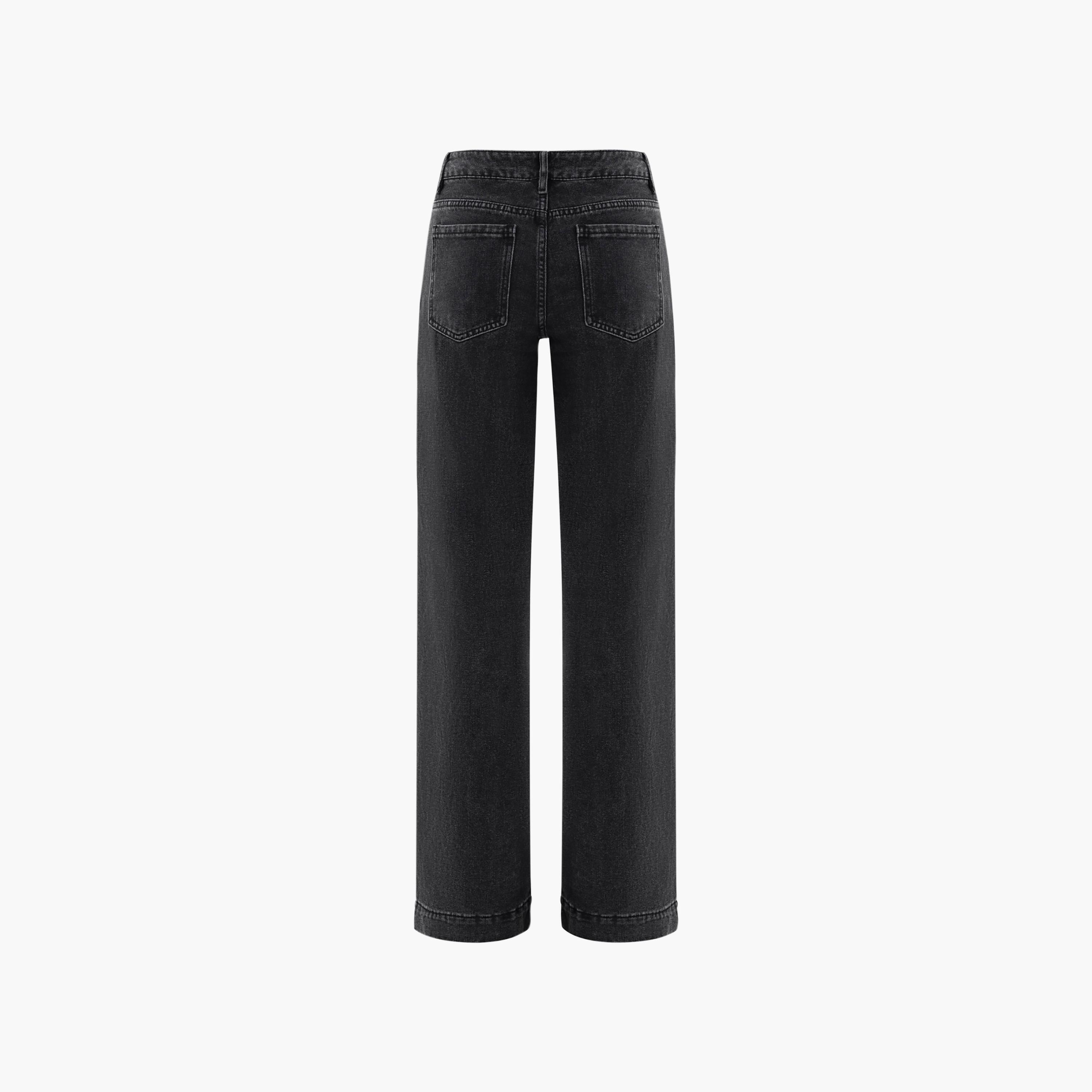 بنطلون جينز رمادي للنساء من ليتشي-women-clothing-bottoms-jeans-image-6