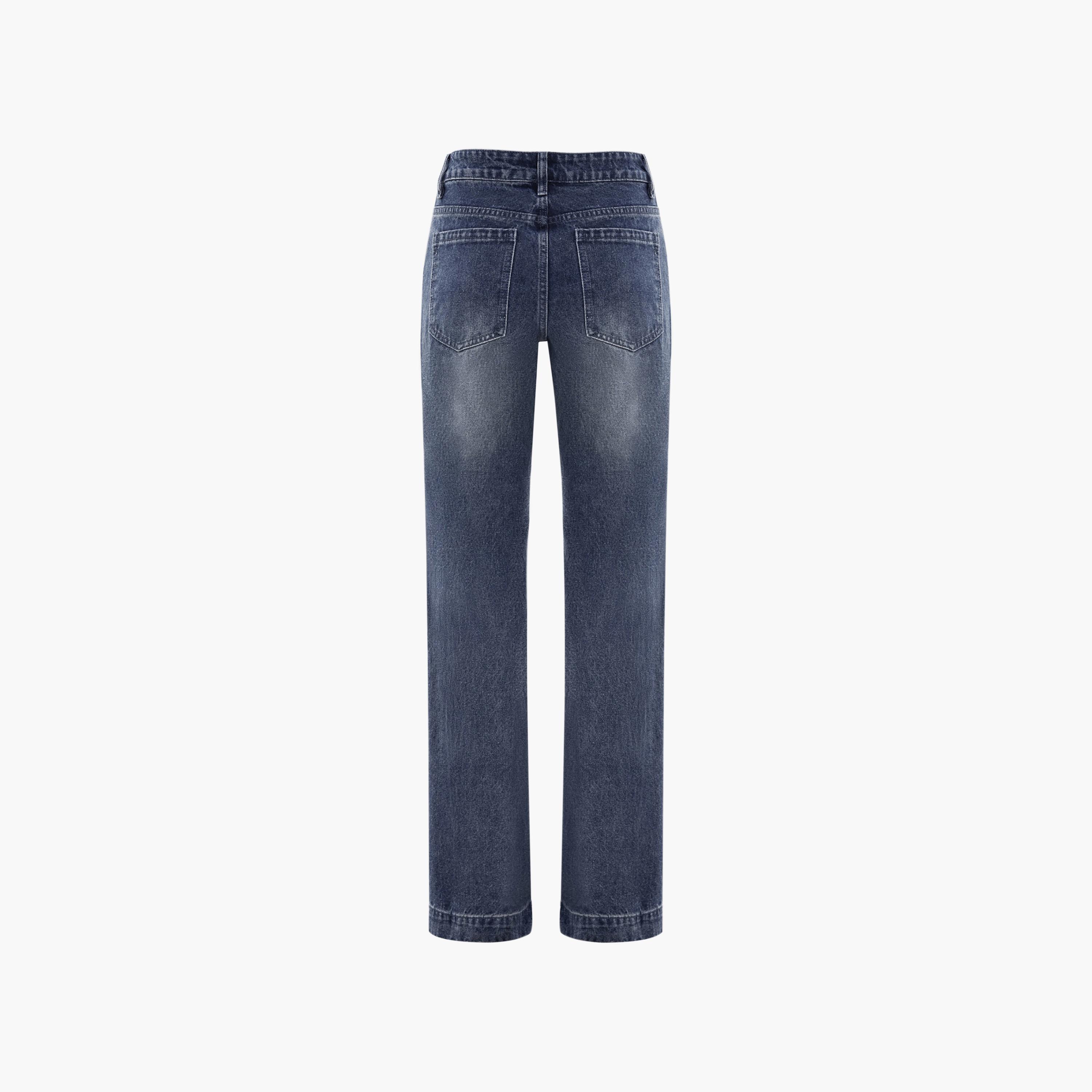بنطلون جينز أزرق للنساء من ليتشي-women-clothing-bottoms-jeans-image-5