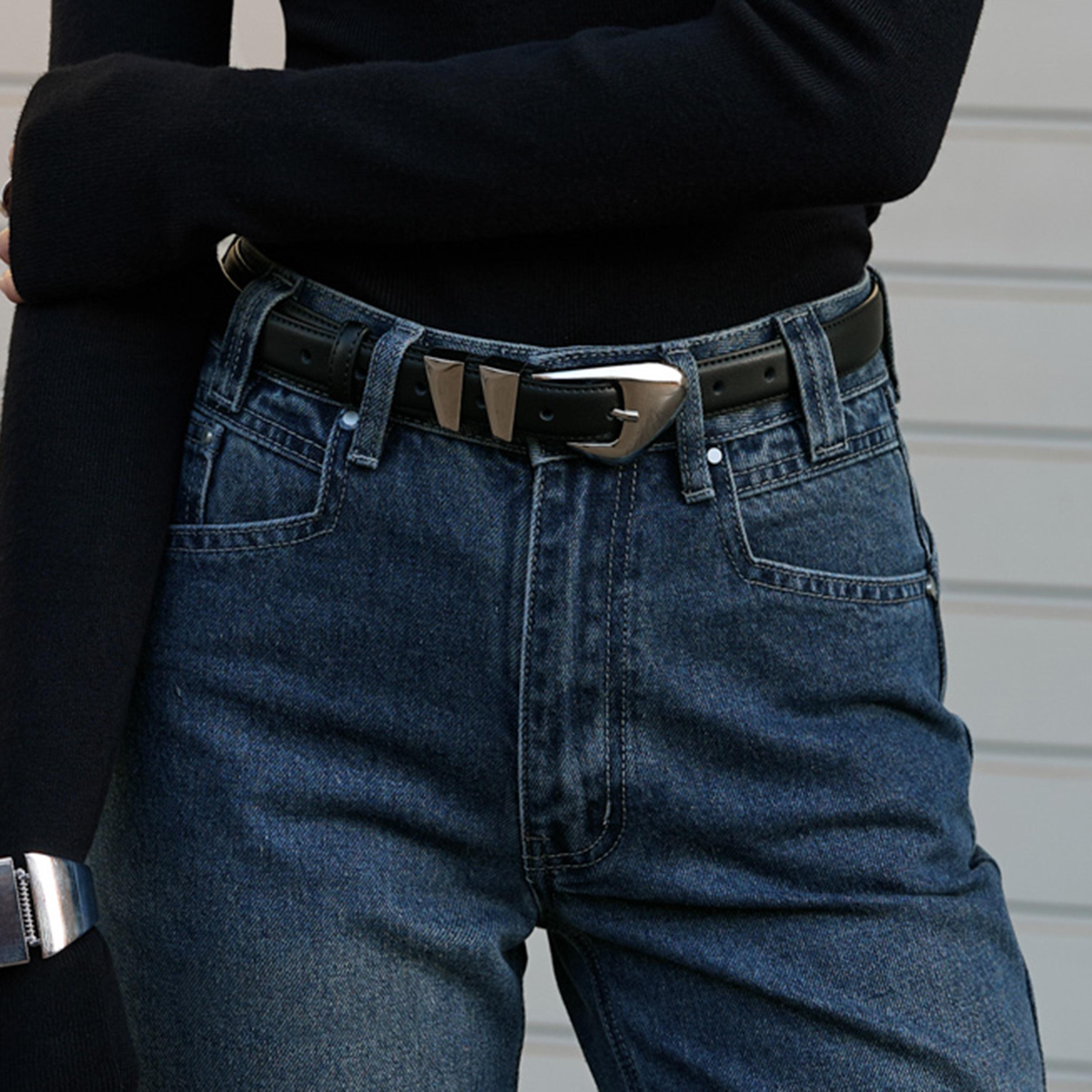 بنطلون جينز أزرق للنساء من ليتشي-women-clothing-bottoms-jeans-image-4