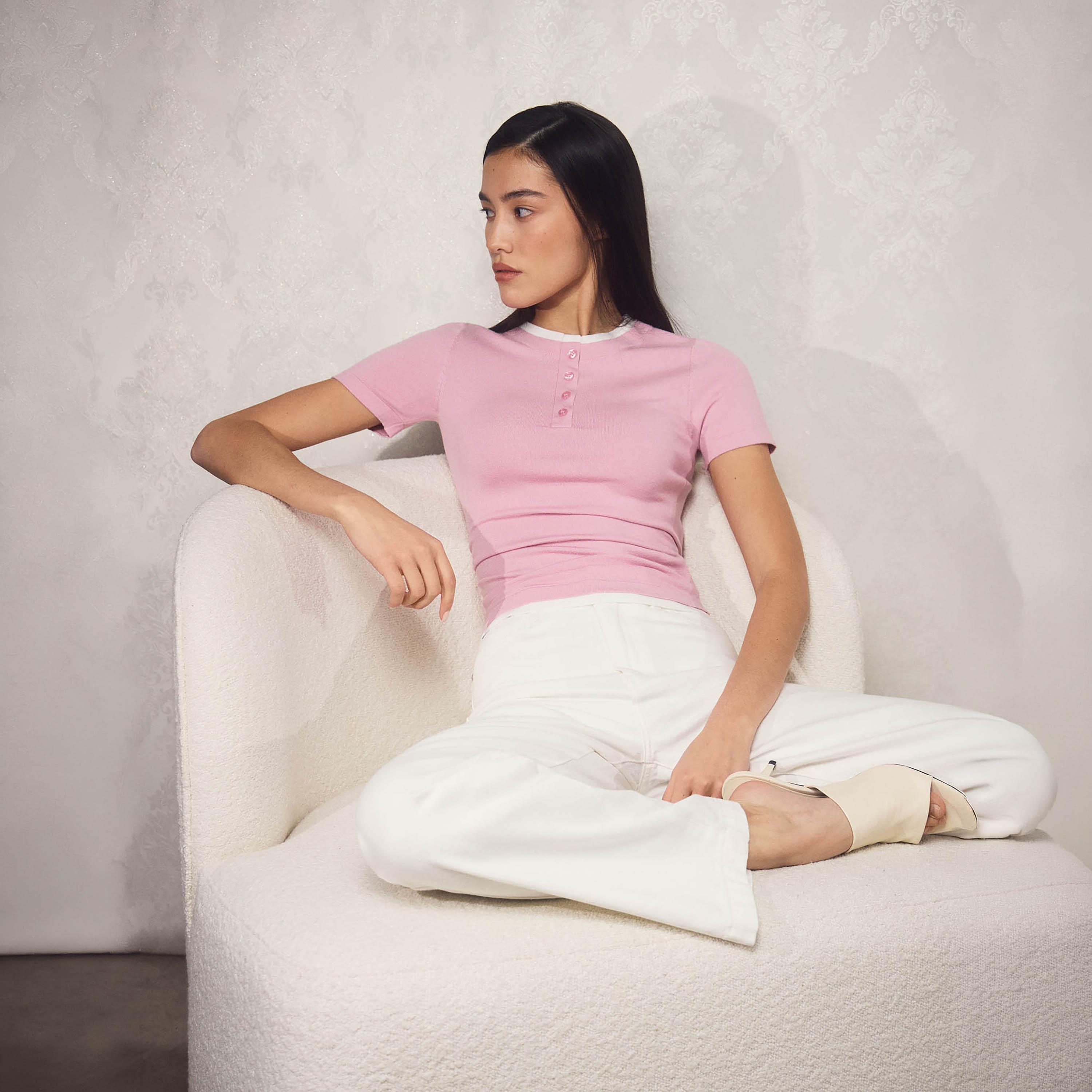 بنطال جينز نسائي بقصة مستقيمة باللون الأبيض من ليتشي-women-clothing-bottoms-jeans-image-3