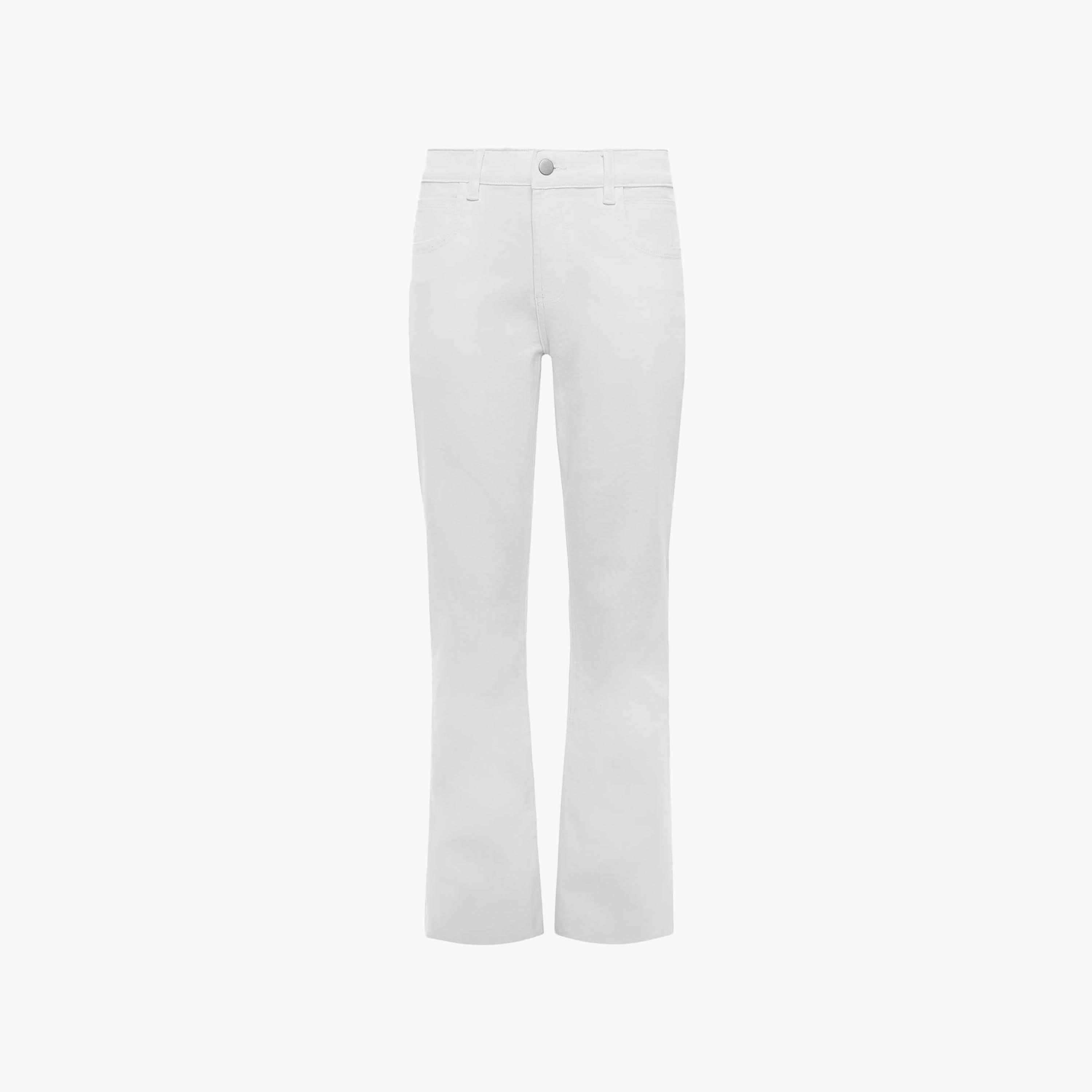 بنطال جينز نسائي بقصة مستقيمة باللون الأبيض من ليتشي-women-clothing-bottoms-jeans-image-5