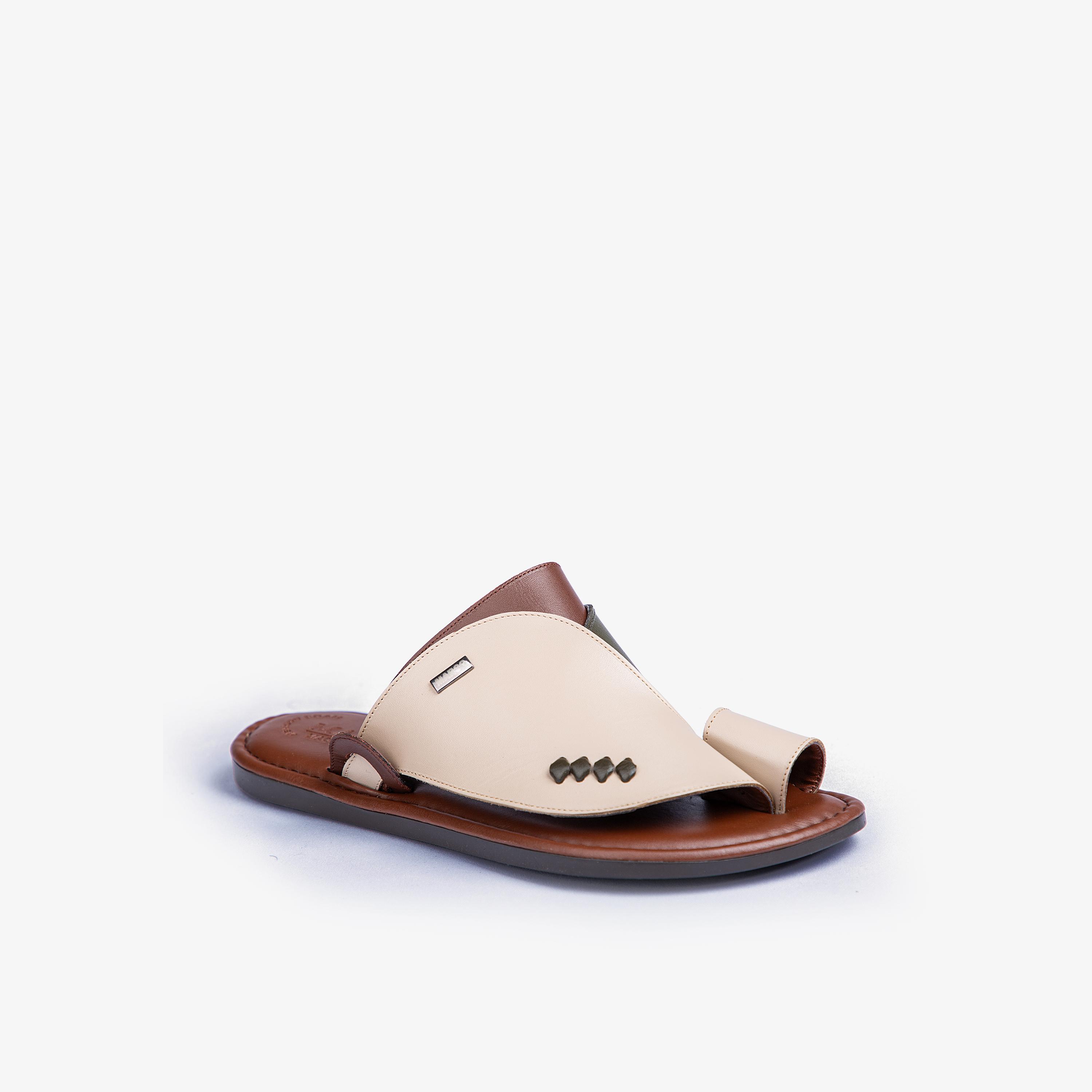 Alarrab Men's Slip On Oriental Slide Sandals | mr-3145-2002-men-shoes-sandals-image-1