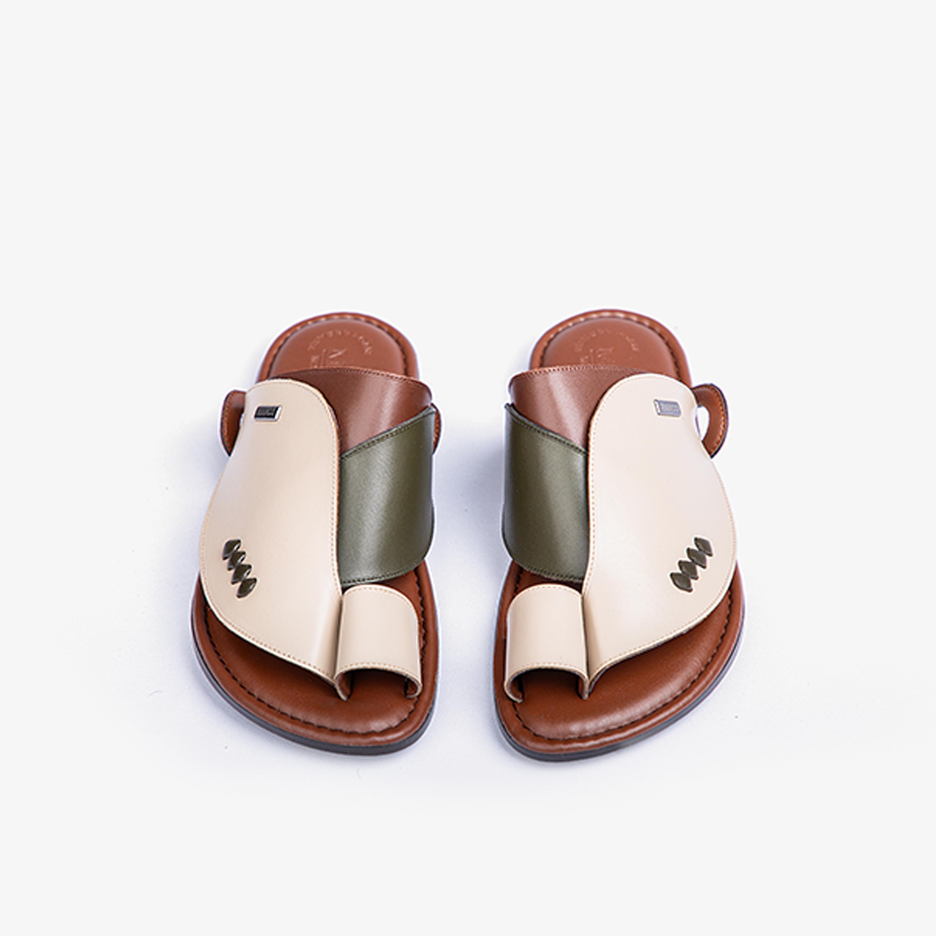 Alarrab Men's Slip On Oriental Slide Sandals | mr-3145-2002-men-shoes-sandals-image-2