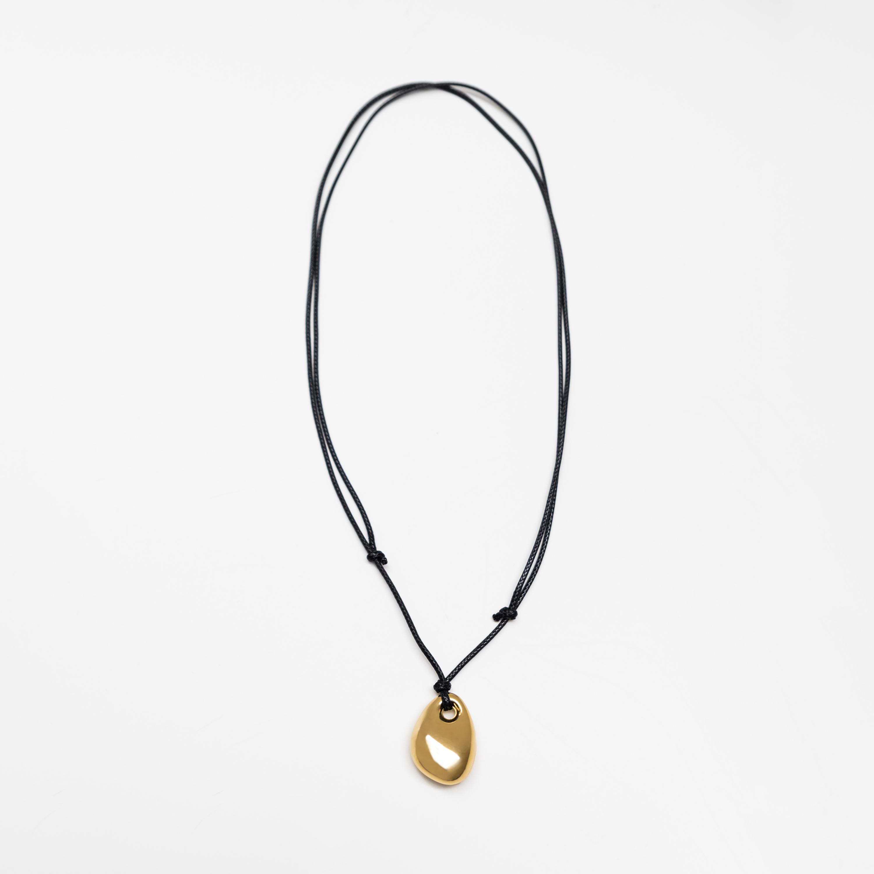 عقد بقلادة ليتشي ذهبي للنساء من الستانلس ستيل | مقاس موحد | ncl0194-women-watchesandjewellery-jewellery-necklacesandpendants-image-1