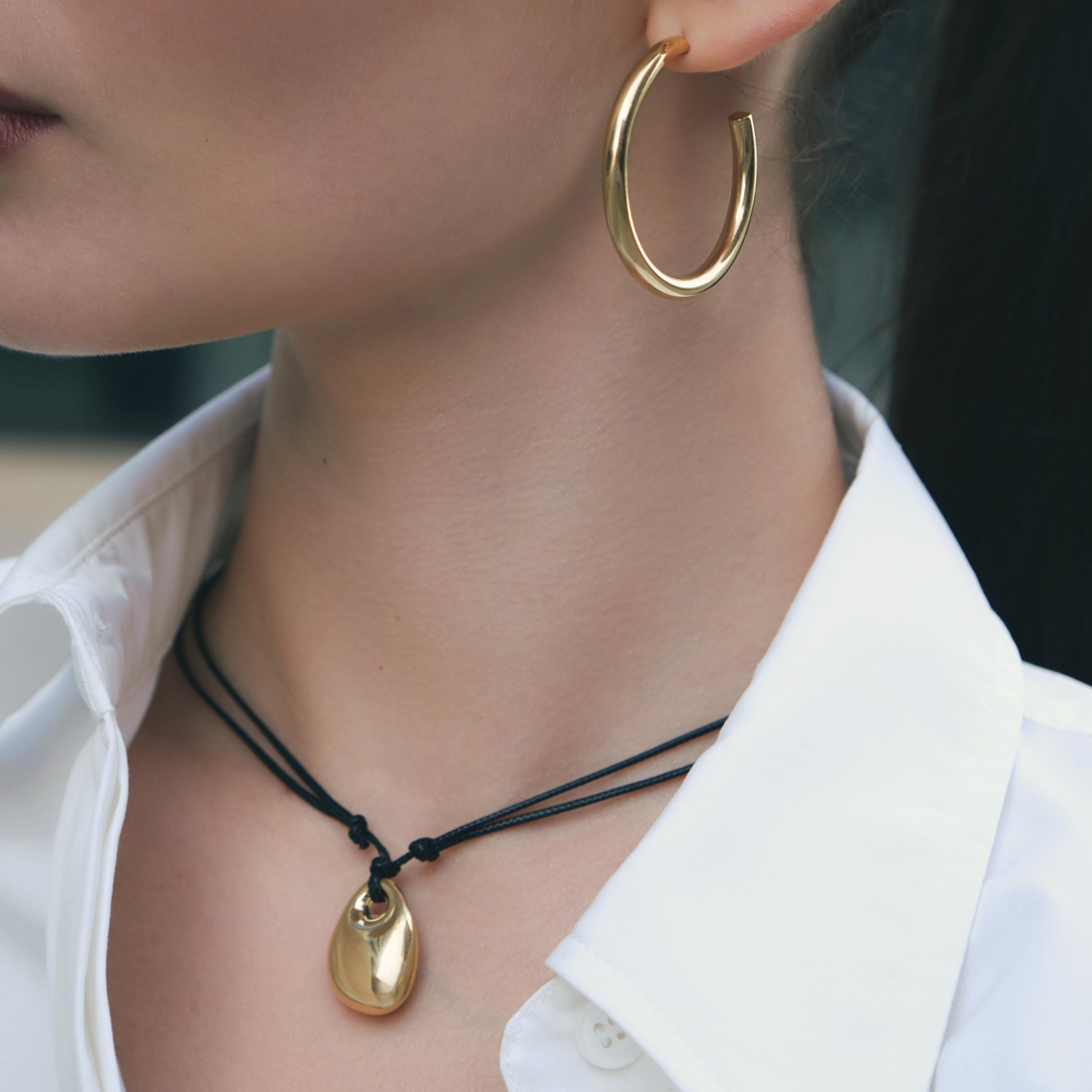 عقد بقلادة ليتشي ذهبي للنساء من الستانلس ستيل | مقاس موحد | ncl0194-women-watchesandjewellery-jewellery-necklacesandpendants-image-2