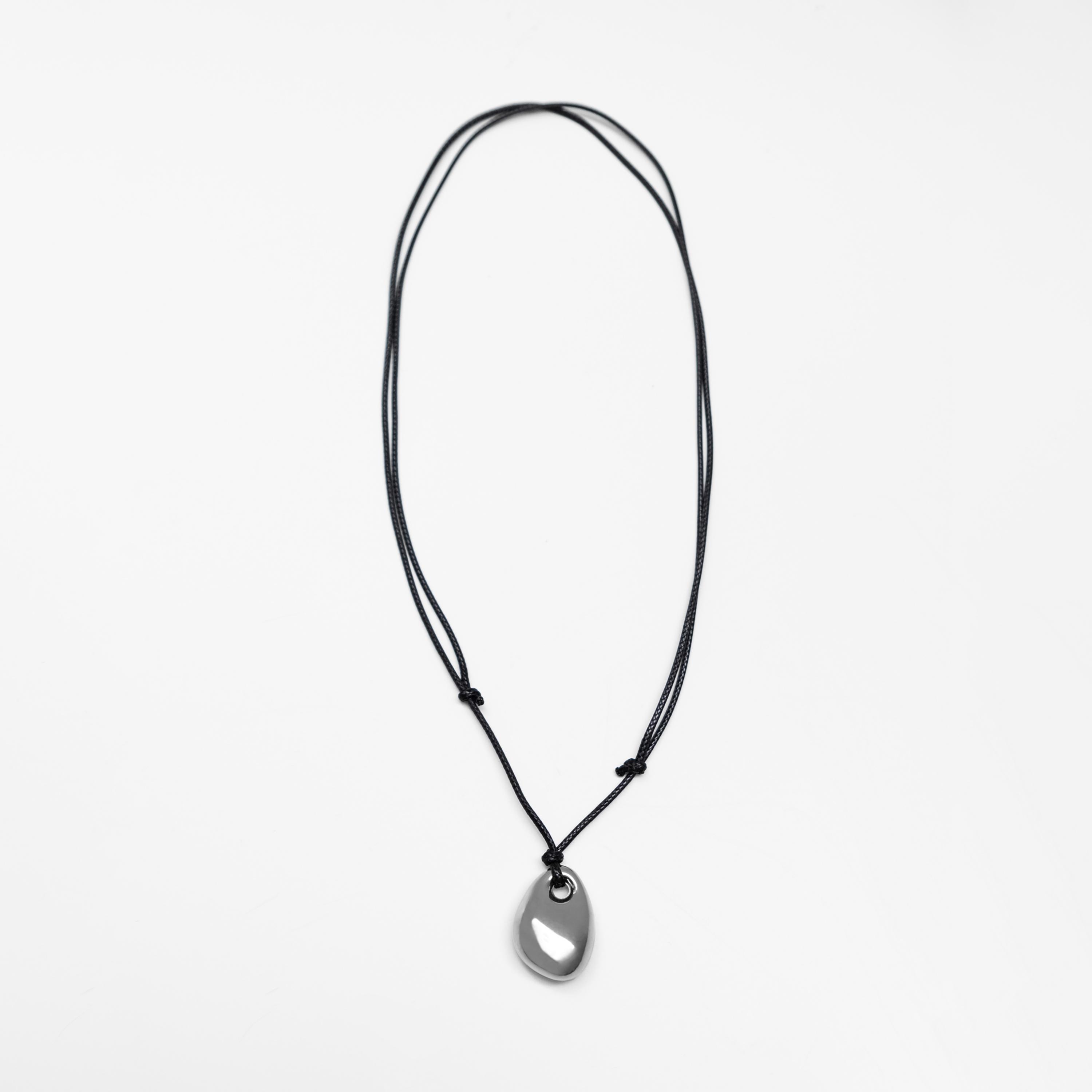 عقد بقلادة ليتشي فضي للنساء من الستانلس ستيل | مقاس موحد | ncl0195-women-watchesandjewellery-jewellery-necklacesandpendants-image-2