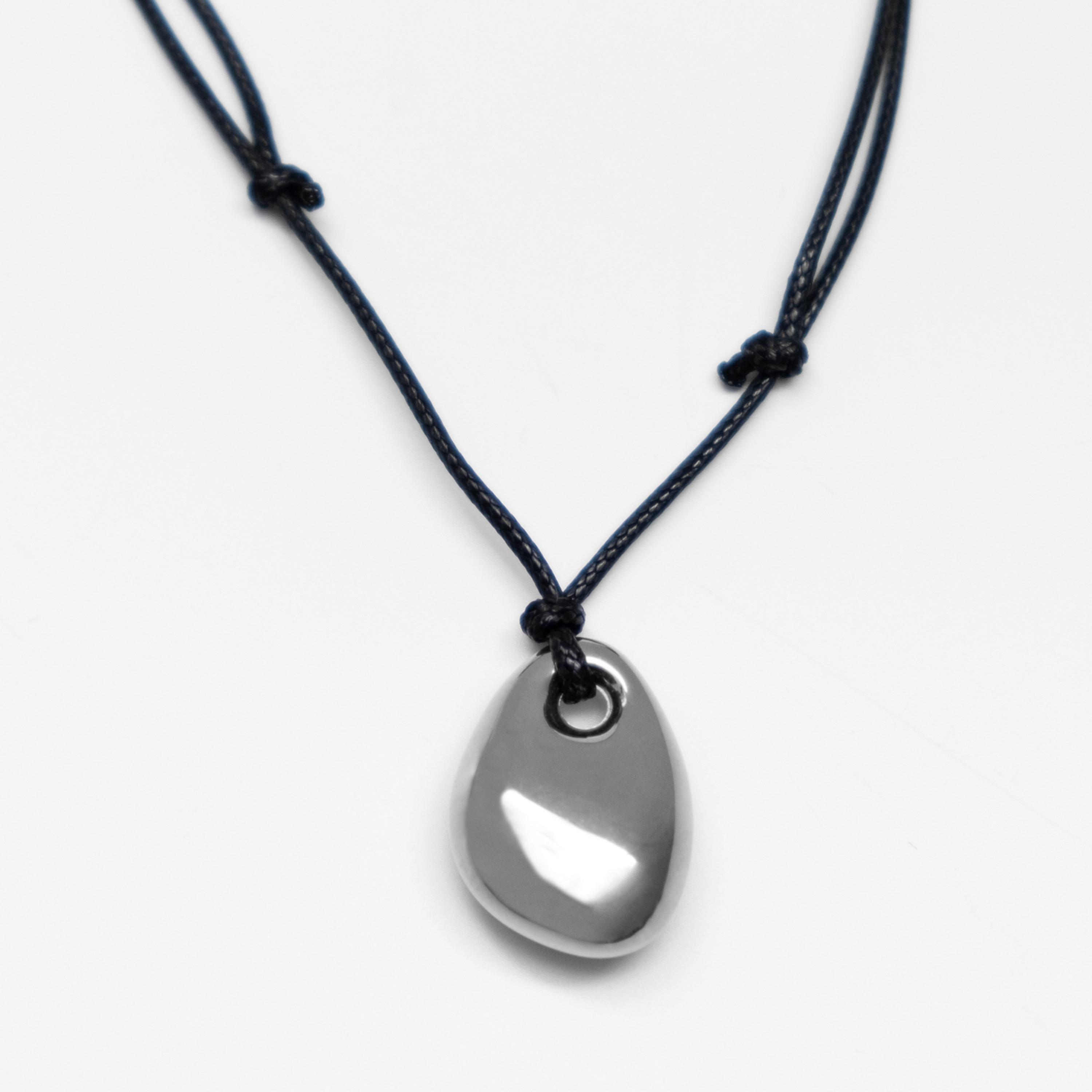 عقد بقلادة ليتشي فضي للنساء من الستانلس ستيل | مقاس موحد | ncl0195-women-watchesandjewellery-jewellery-necklacesandpendants-image-3