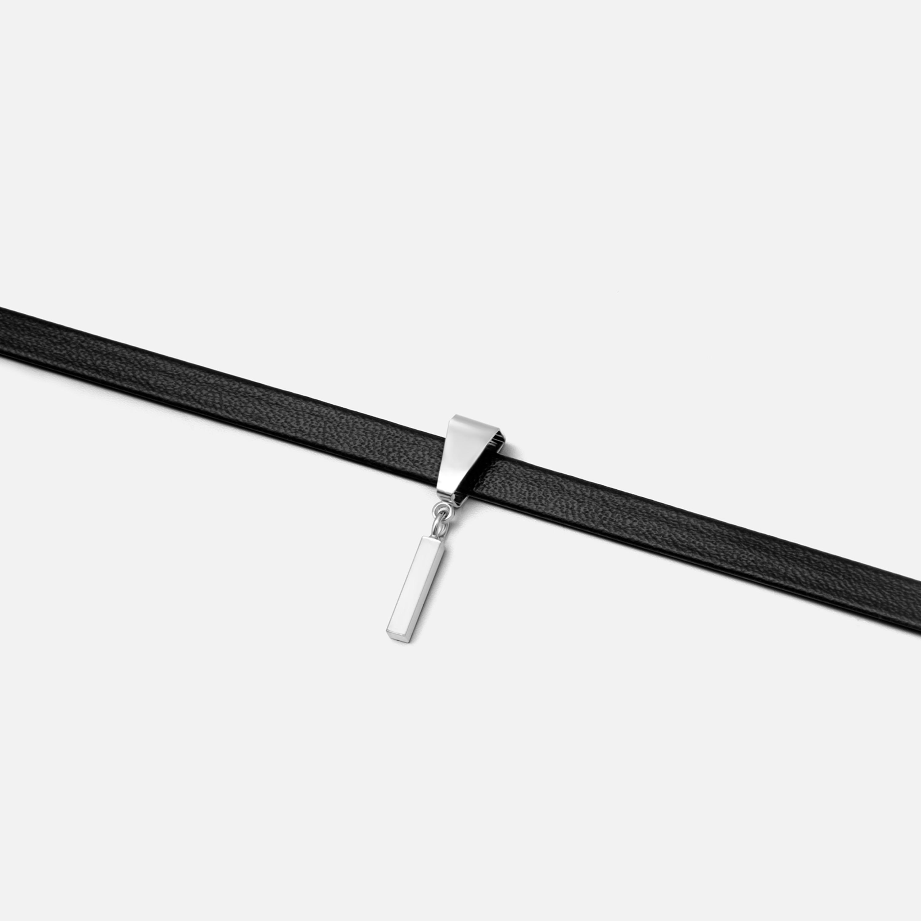 عقد تشوكر ليتشي فضي للنساء من سبيكة النحاس | مقاس موحد | ncl0196-women-watchesandjewellery-jewellery-necklacesandpendants-image-2