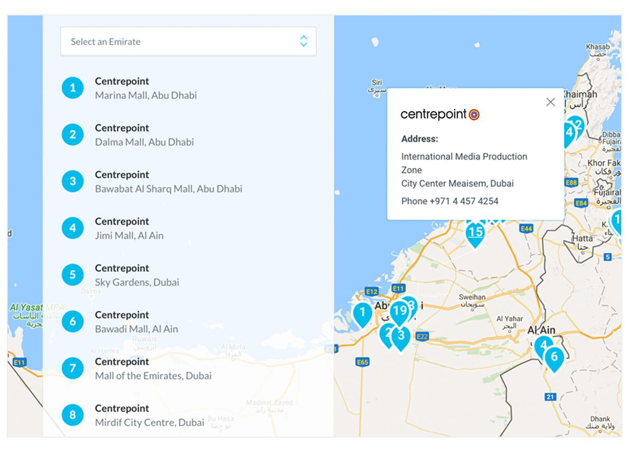 Find your favourite store easily with our Store Locator.
