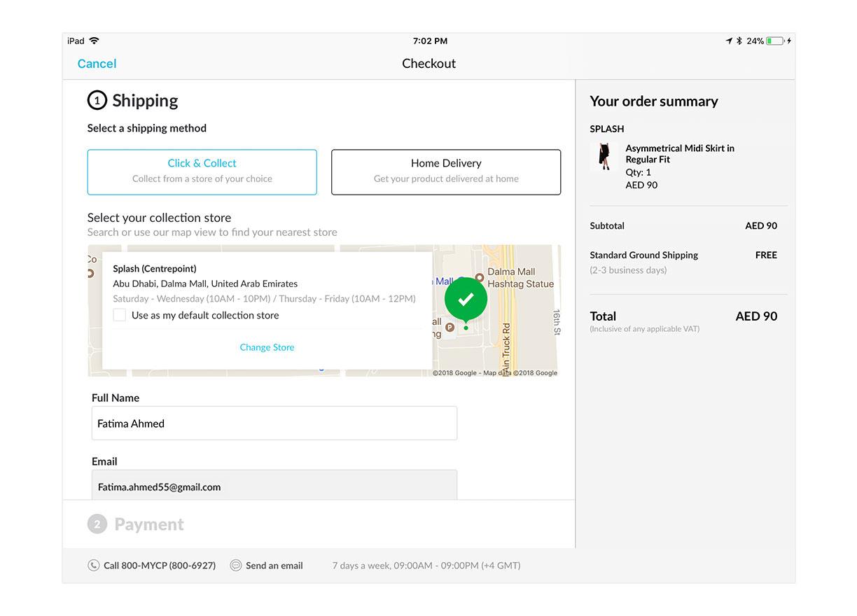 Enjoy the convenience of Click and Collect