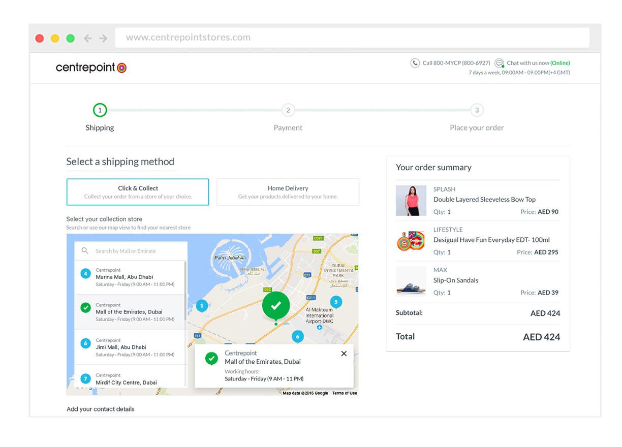 Enjoy the convenience of Click and Collect