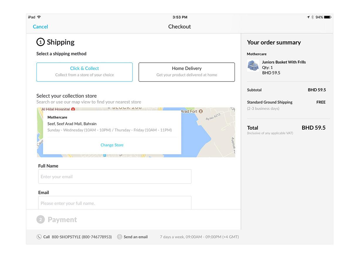 Enjoy the convenience of Click and Collect