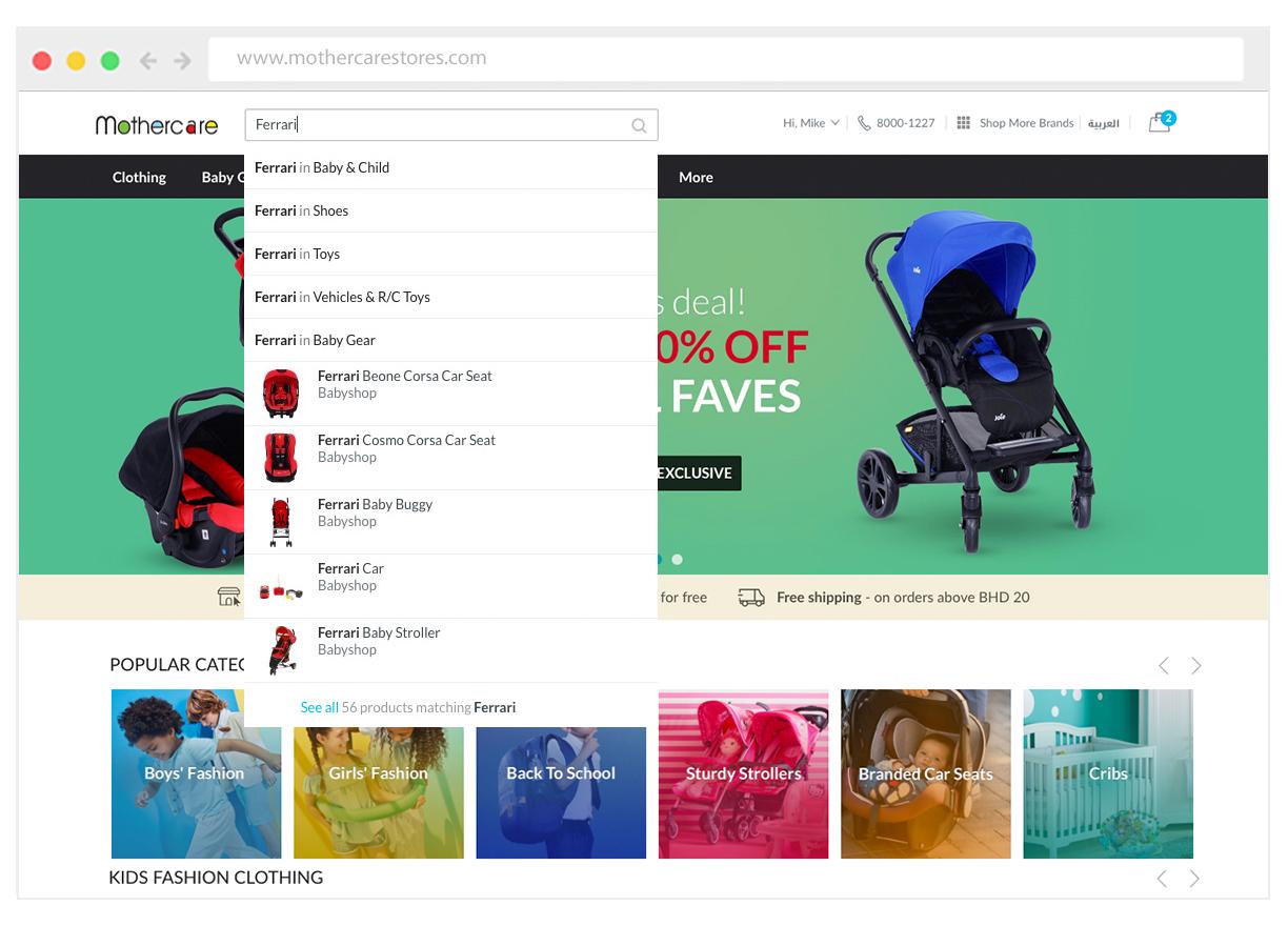 Experience our simpler, faster and smarter search.