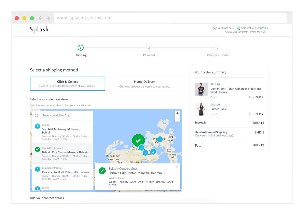 Enjoy the convenience of Click and Collect