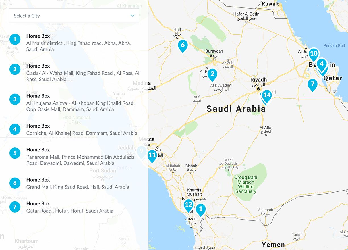Find your favourite store easily with our Store Locator.