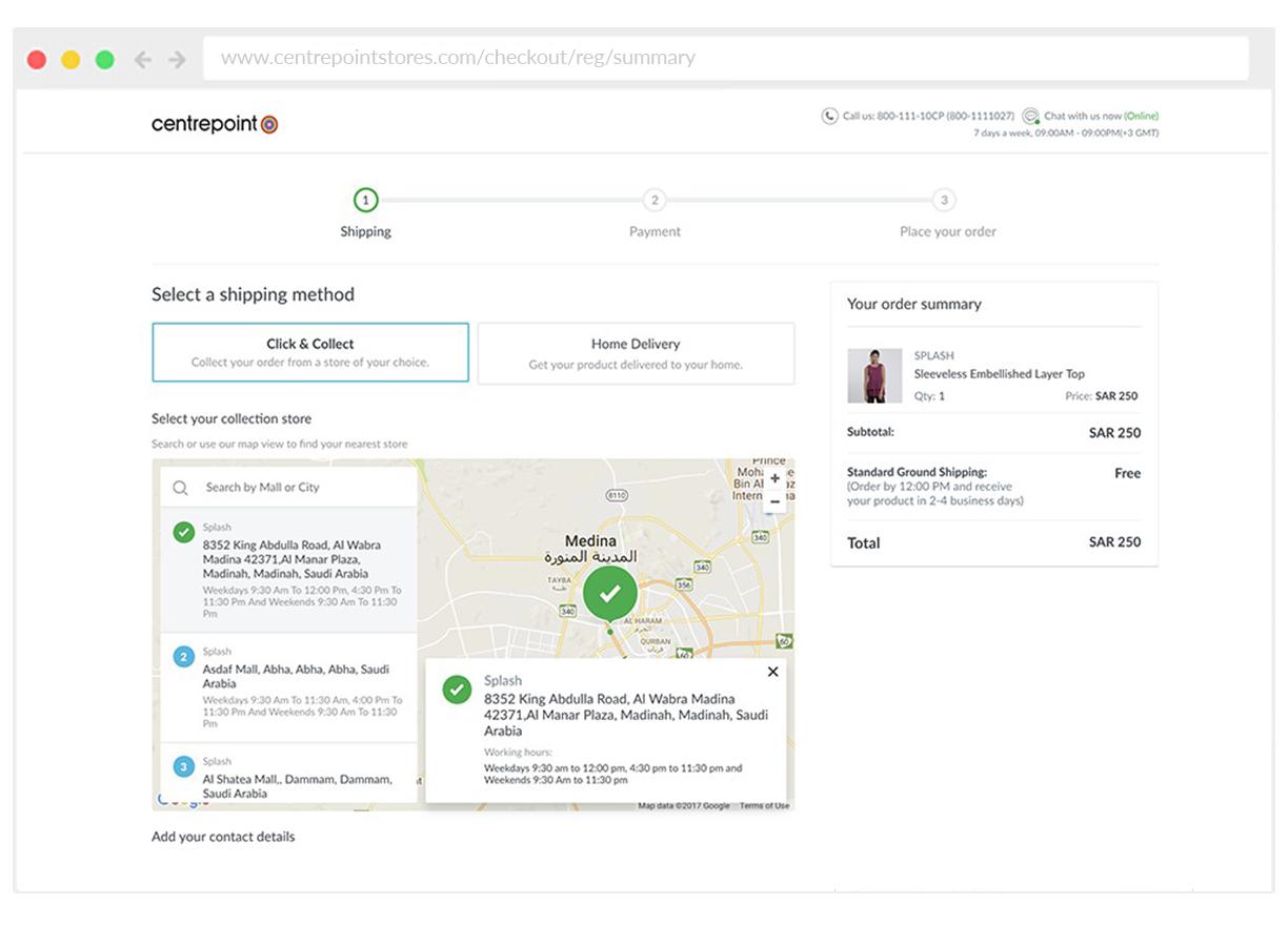 Enjoy the convenience of Click and Collect