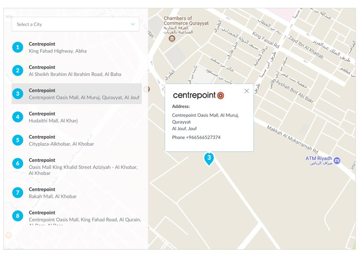Find your favourite store easily with our Store Locator.