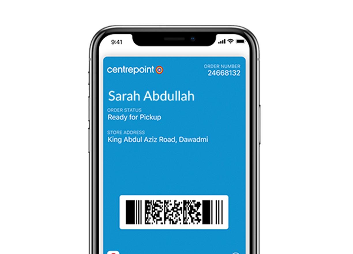Collect your Click & Collect orders using Apple Wallet!