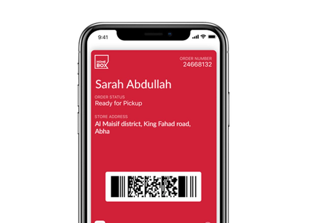 Collect your Click & Collect orders using Apple Wallet!