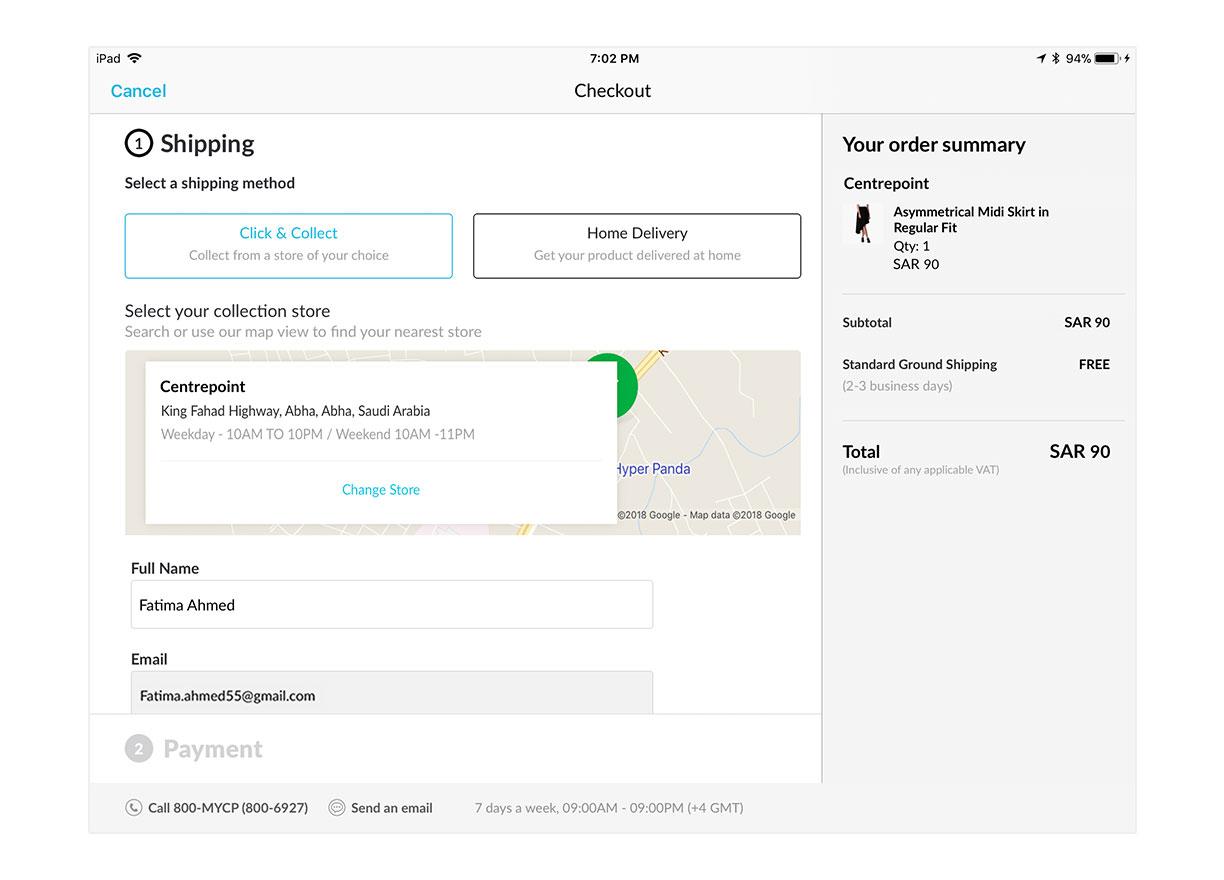Enjoy the convenience of Click & Collect