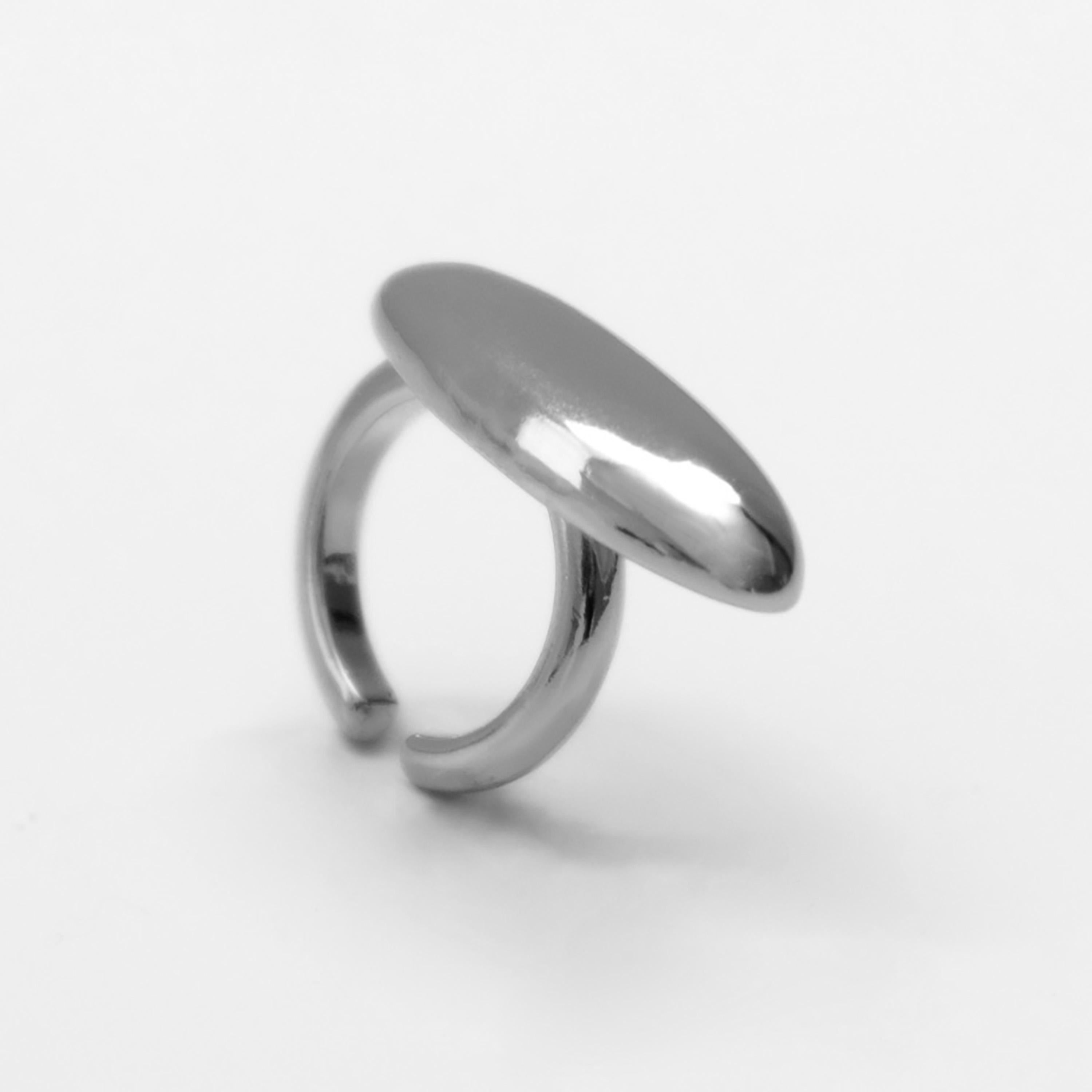 خواتم ليتشي فضية بتصاميم هندسية للنساء من سبيكة النحاس | ring158-women-watchesandjewellery-jewellery-rings-image-2