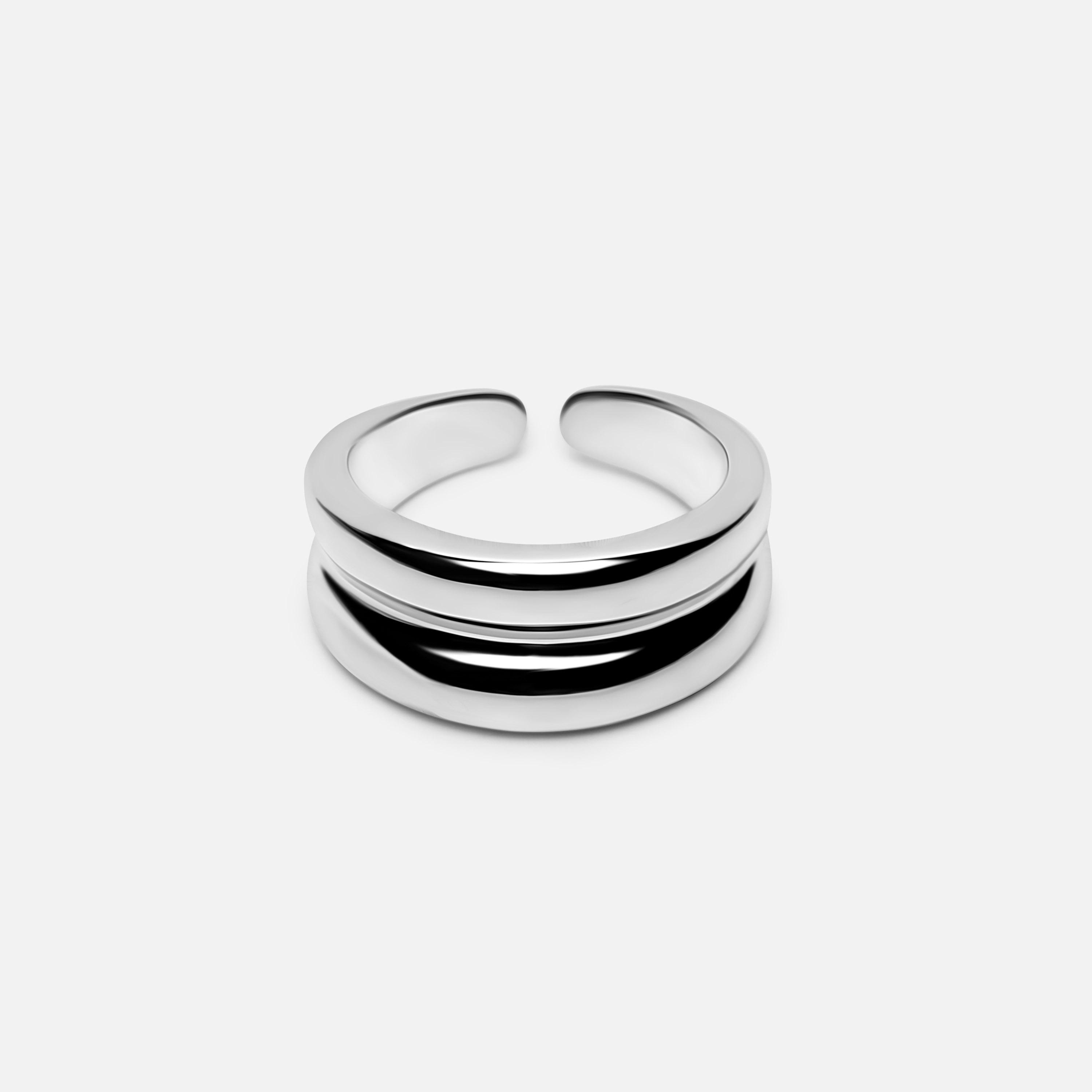 خواتم ليتشي فضية للنساء من النحاس | ring172-women-watchesandjewellery-jewellery-rings-image-2