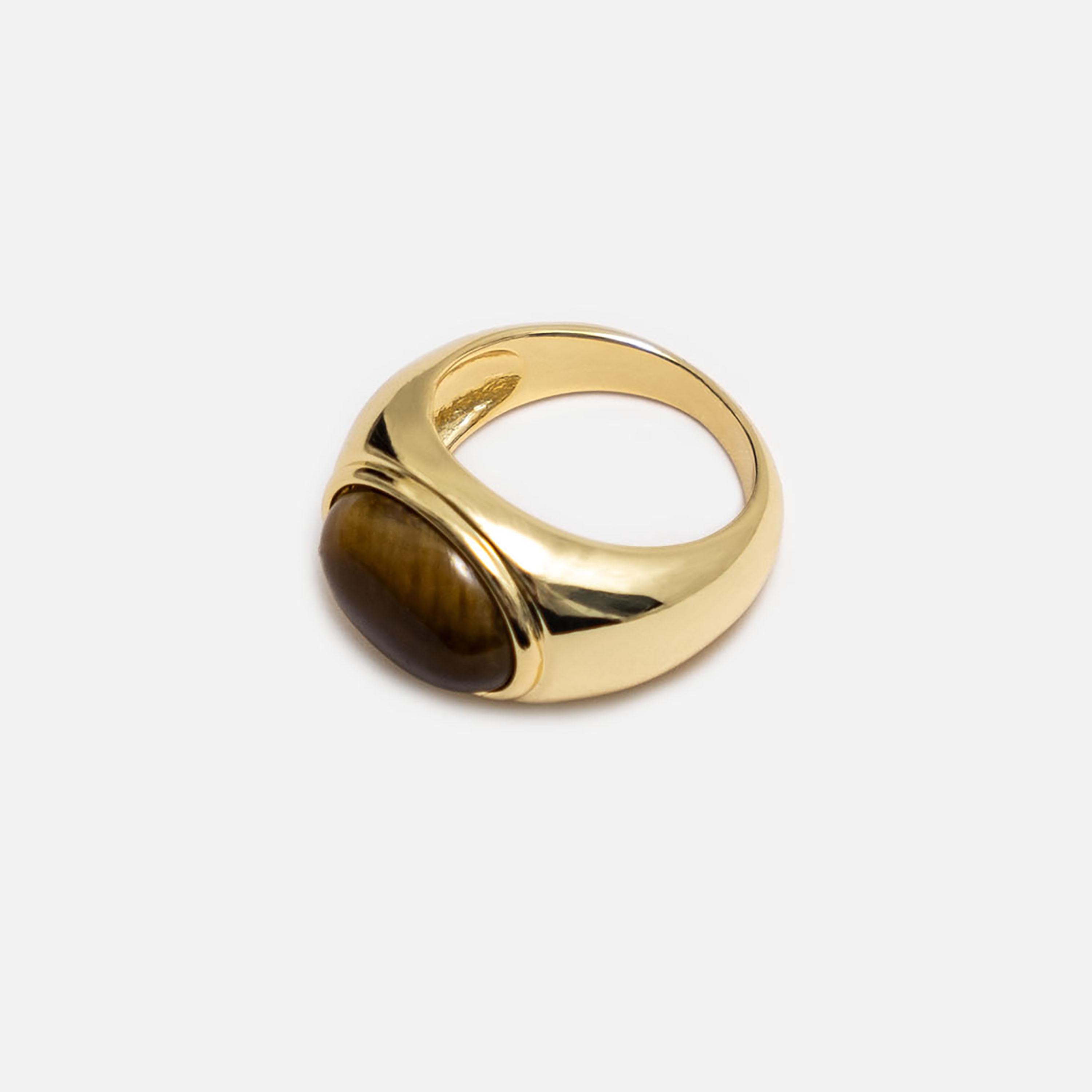خواتم ليتشي ذهبية مرصعة بأحجار شبه كريمة من سبيكة النحاس | ring183-women-watchesandjewellery-jewellery-rings-image-3