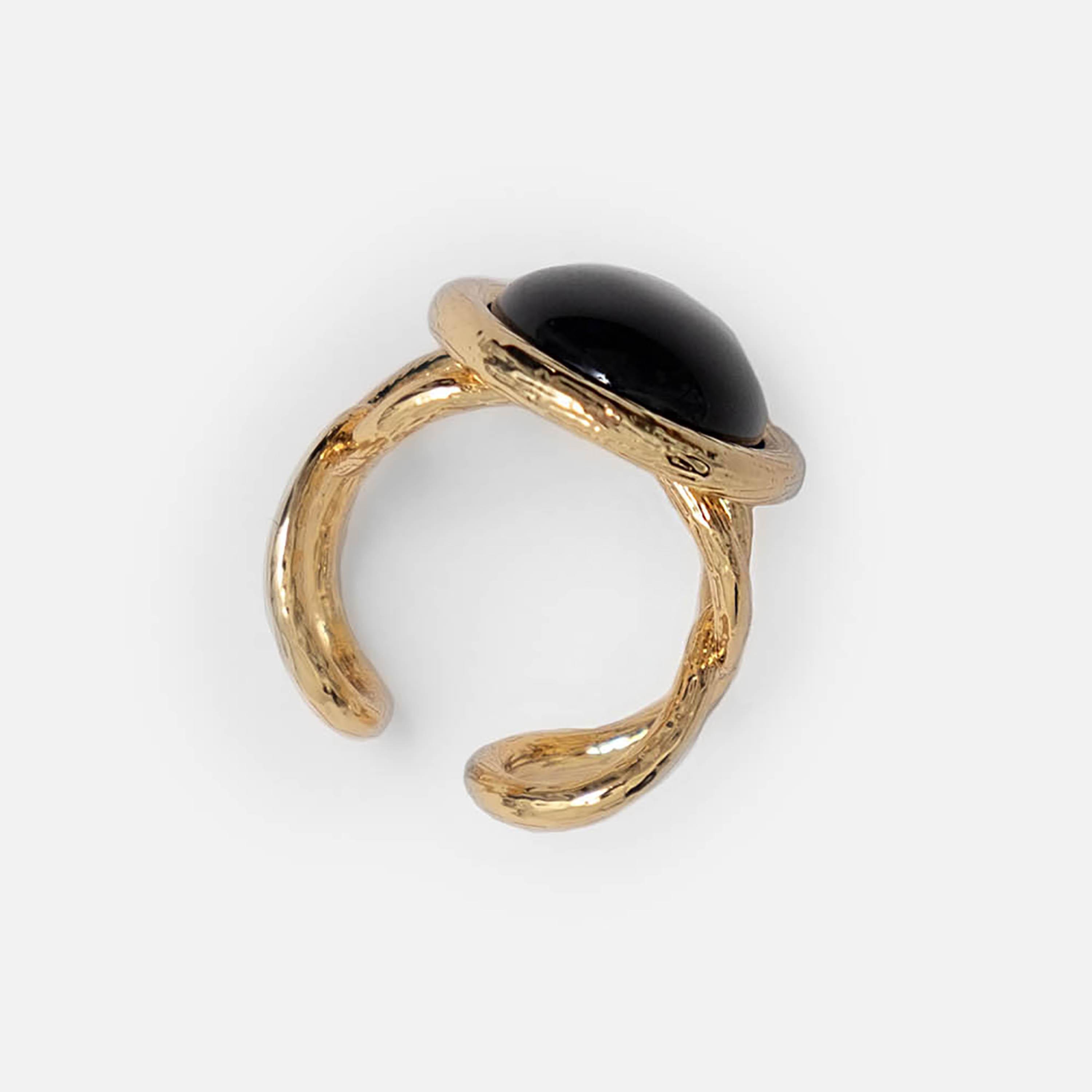 خواتم ليتشي ذهبية مرصعة بالأحجار للنساء من سبيكة النحاس | ring194-women-watchesandjewellery-jewellery-rings-image-4
