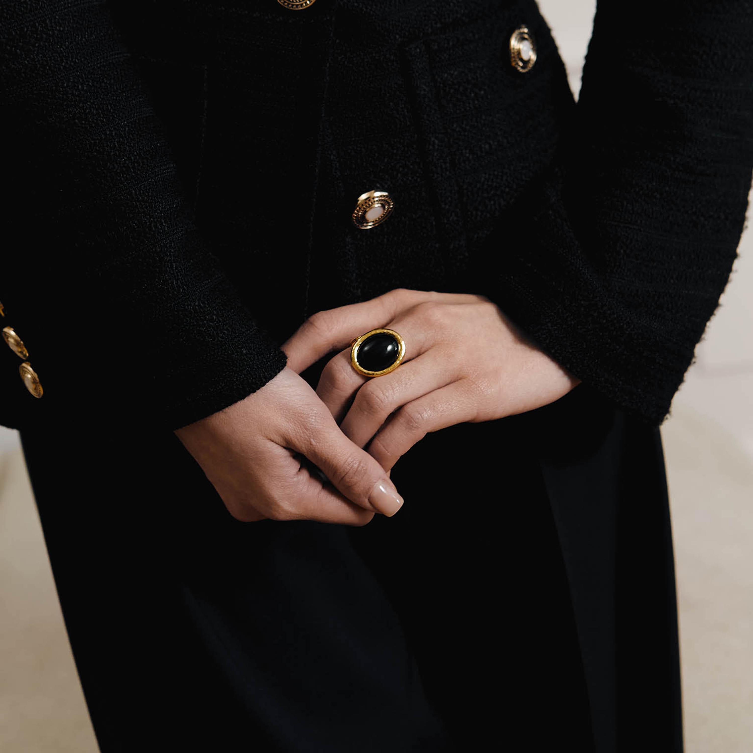 خواتم ليتشي ذهبية مرصعة بالأحجار للنساء من سبيكة النحاس | ring194-women-watchesandjewellery-jewellery-rings-image-5