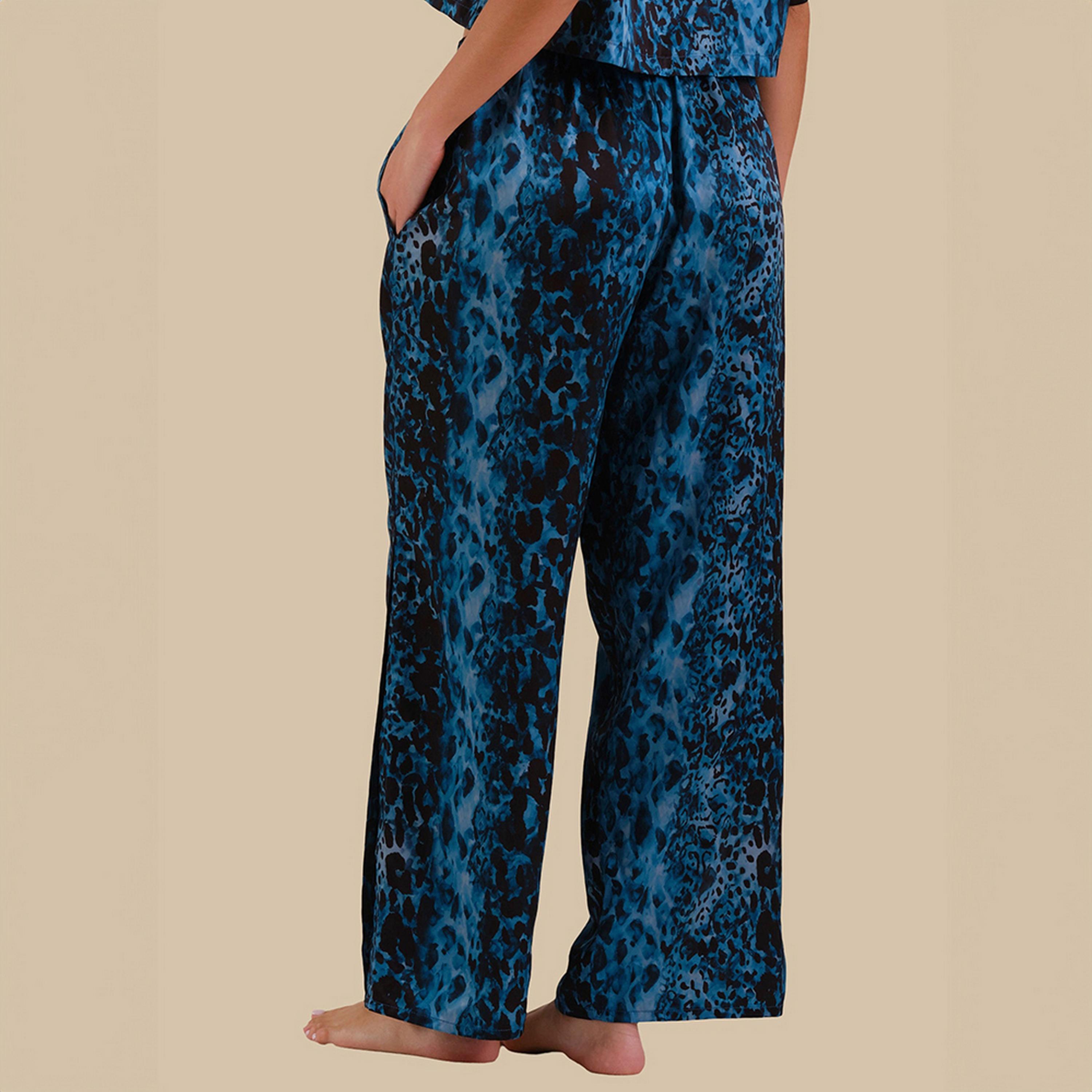 Isla & Evie Printed Sexy Elasticated Women's Pyjamas-women-clothing-nightwear-pyjamas-bottoms-image-3