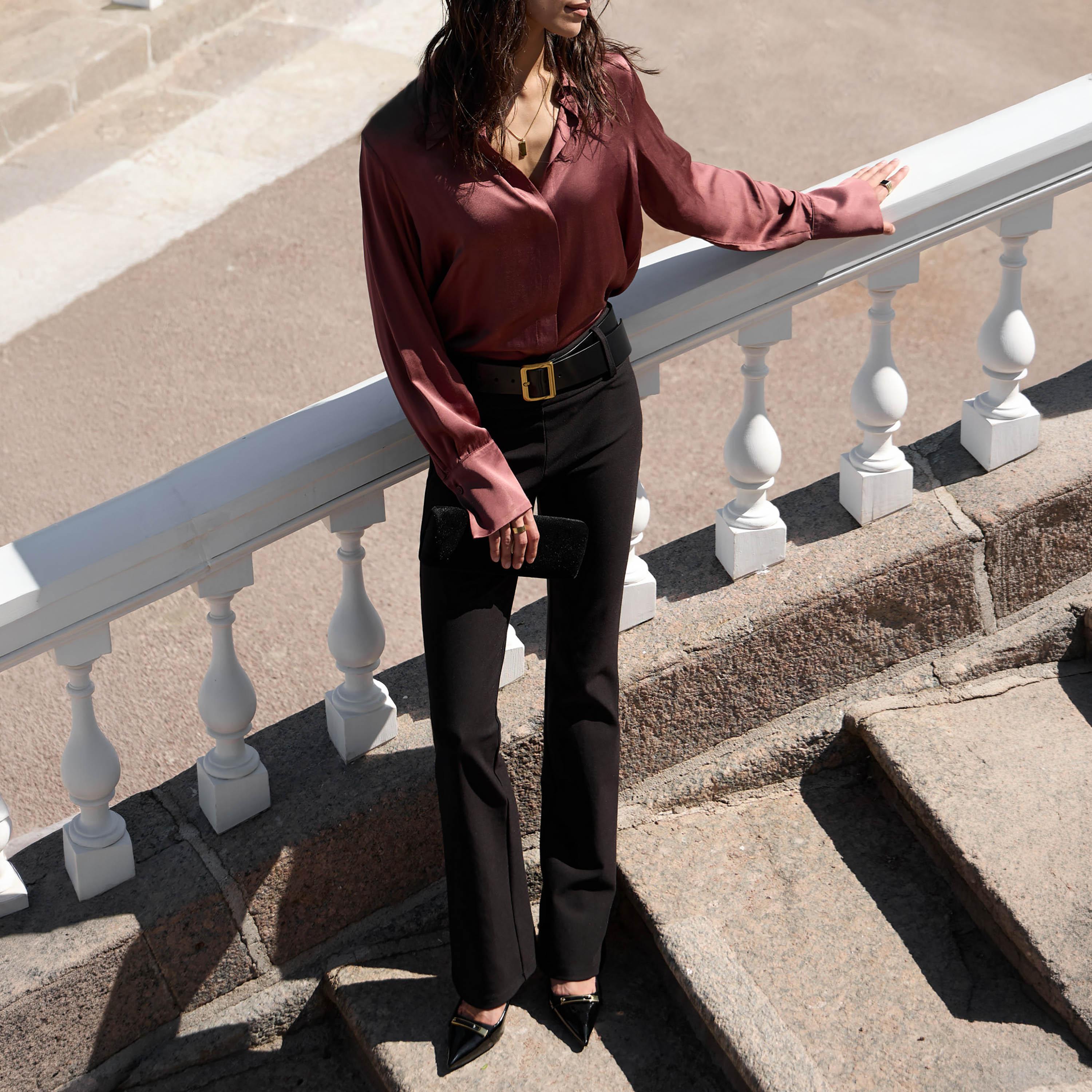 Lichi Collared Women's Shirt-women-clothing-shirtsandblouses-shirts-image-2
