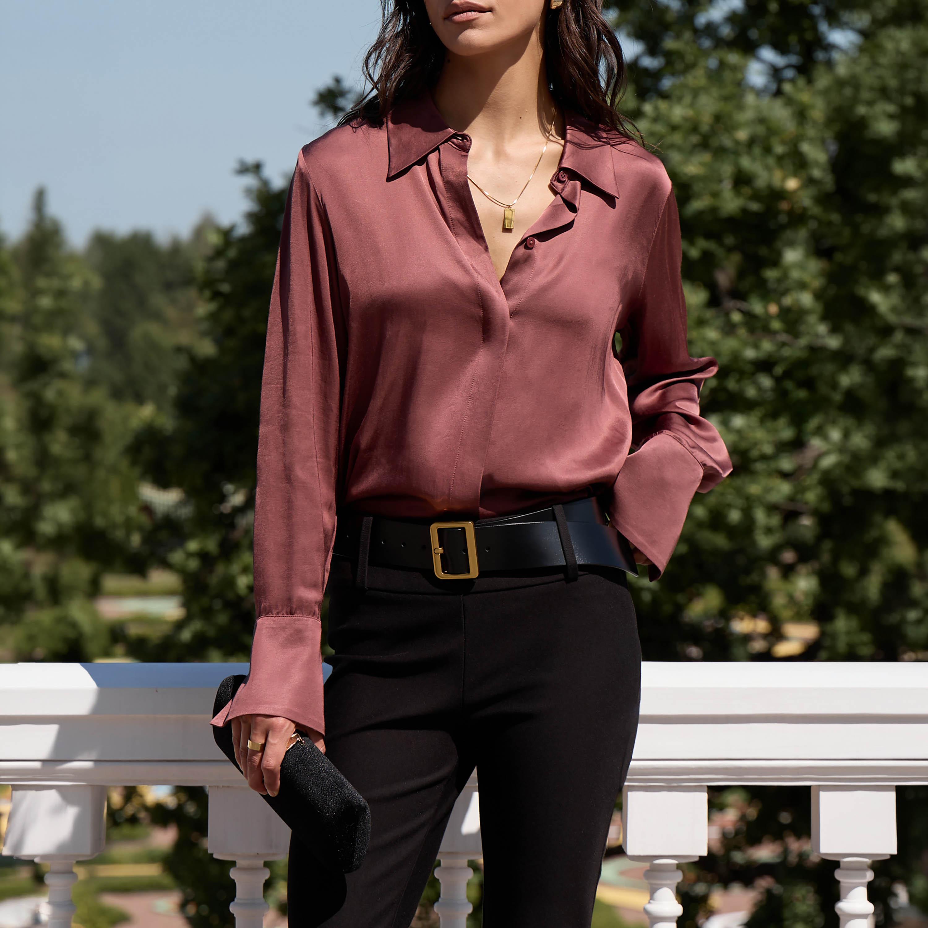 Lichi Collared Women's Shirt-women-clothing-shirtsandblouses-shirts-image-4