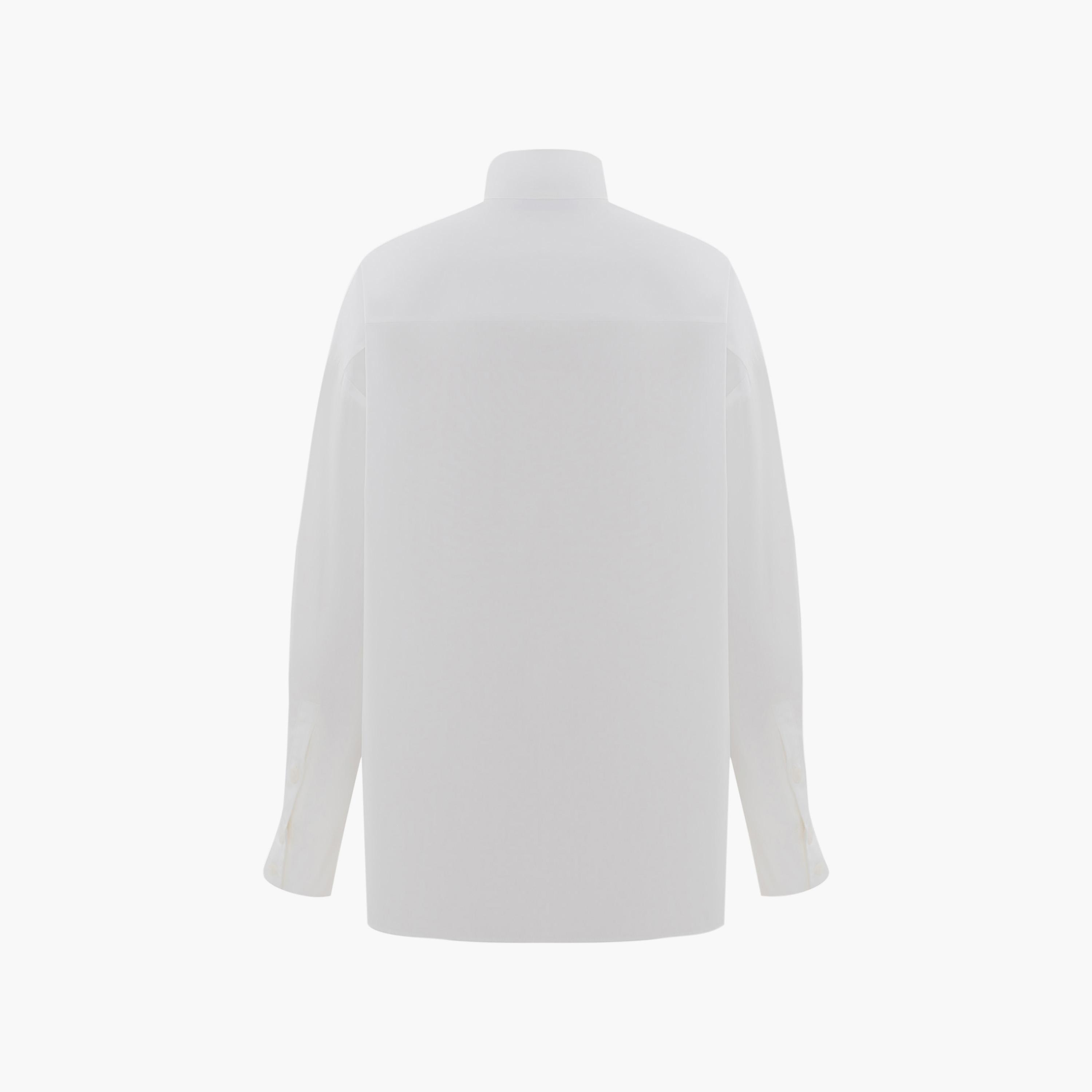 قميص أبيض بياقة وأكتاف منسدلة للنساء من ليتشي-women-clothing-shirtsandblouses-shirts-image-6