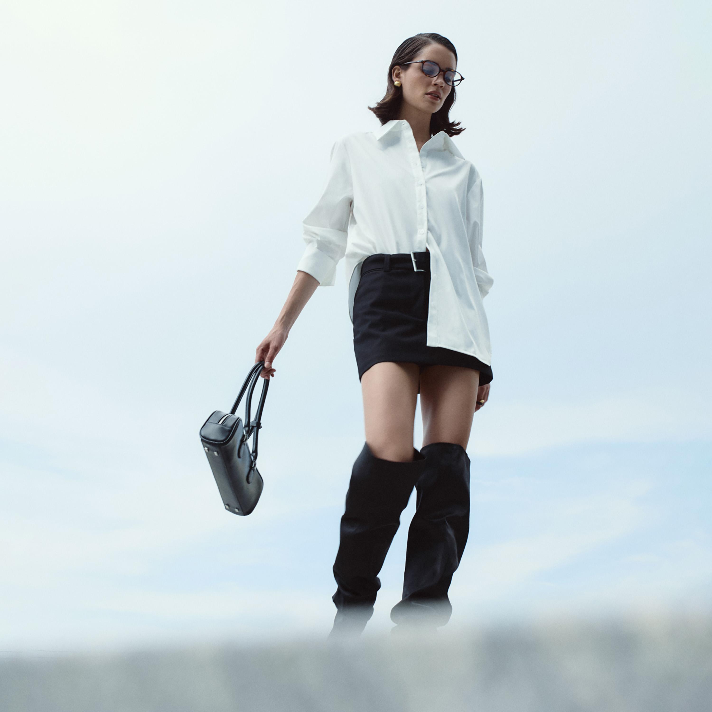 قميص أبيض بياقة للنساء من ليتشي-women-clothing-shirtsandblouses-shirts-image-2