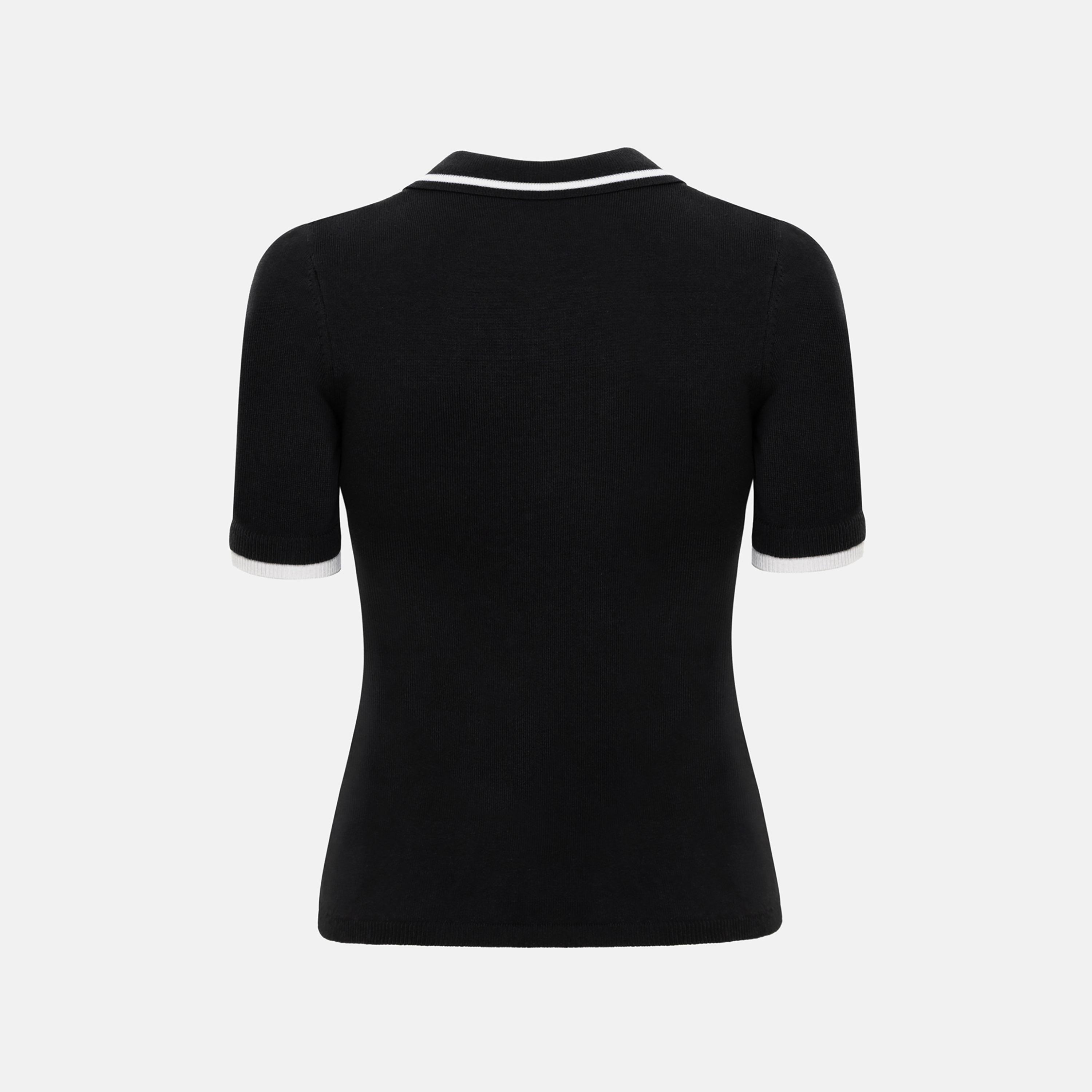Lichi Collared Women's Knitted Polo T-Shirt-women-clothing-tshirts-image-6